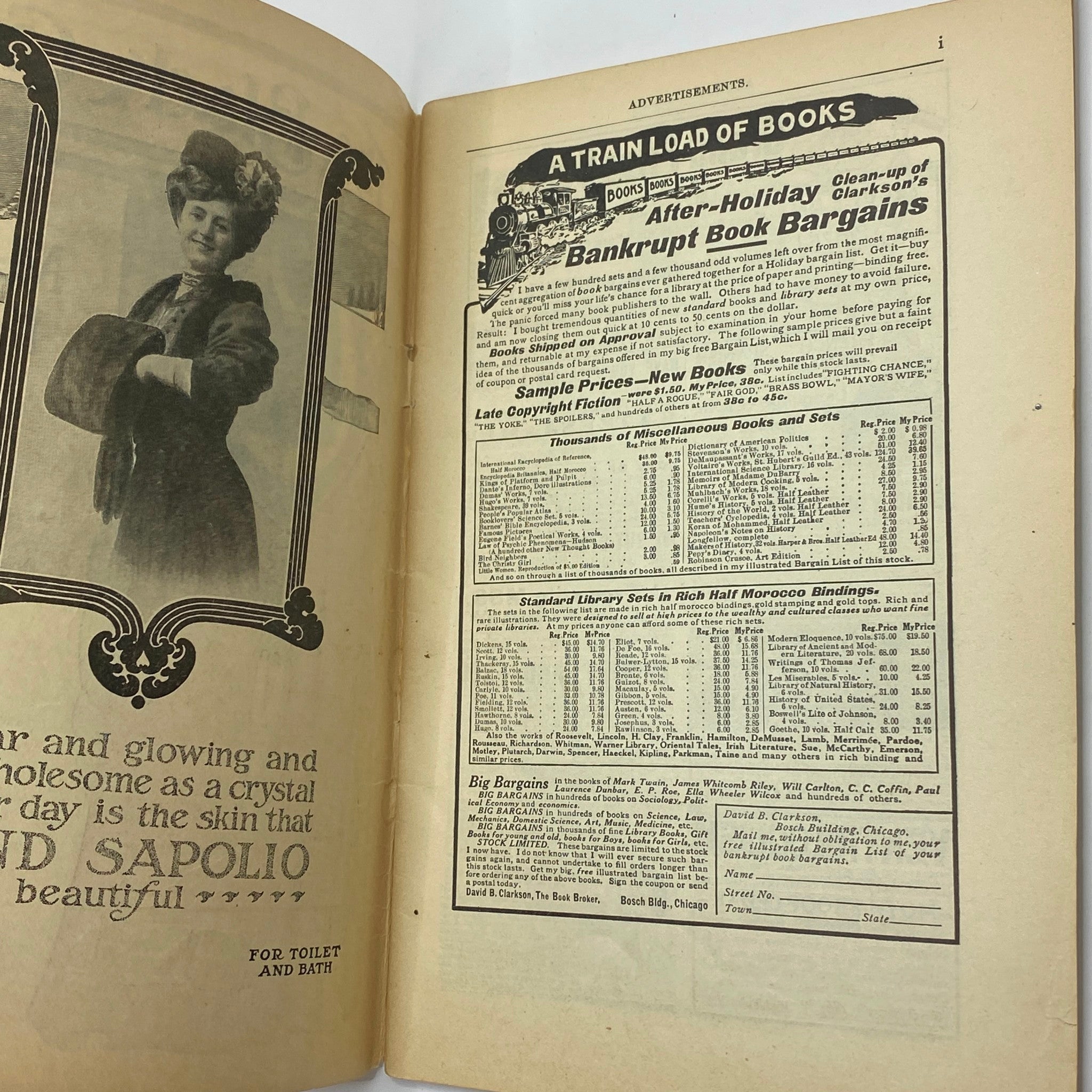 VTG The Black Cat Magazine March 1909 The Mystery of Sally No Label VG