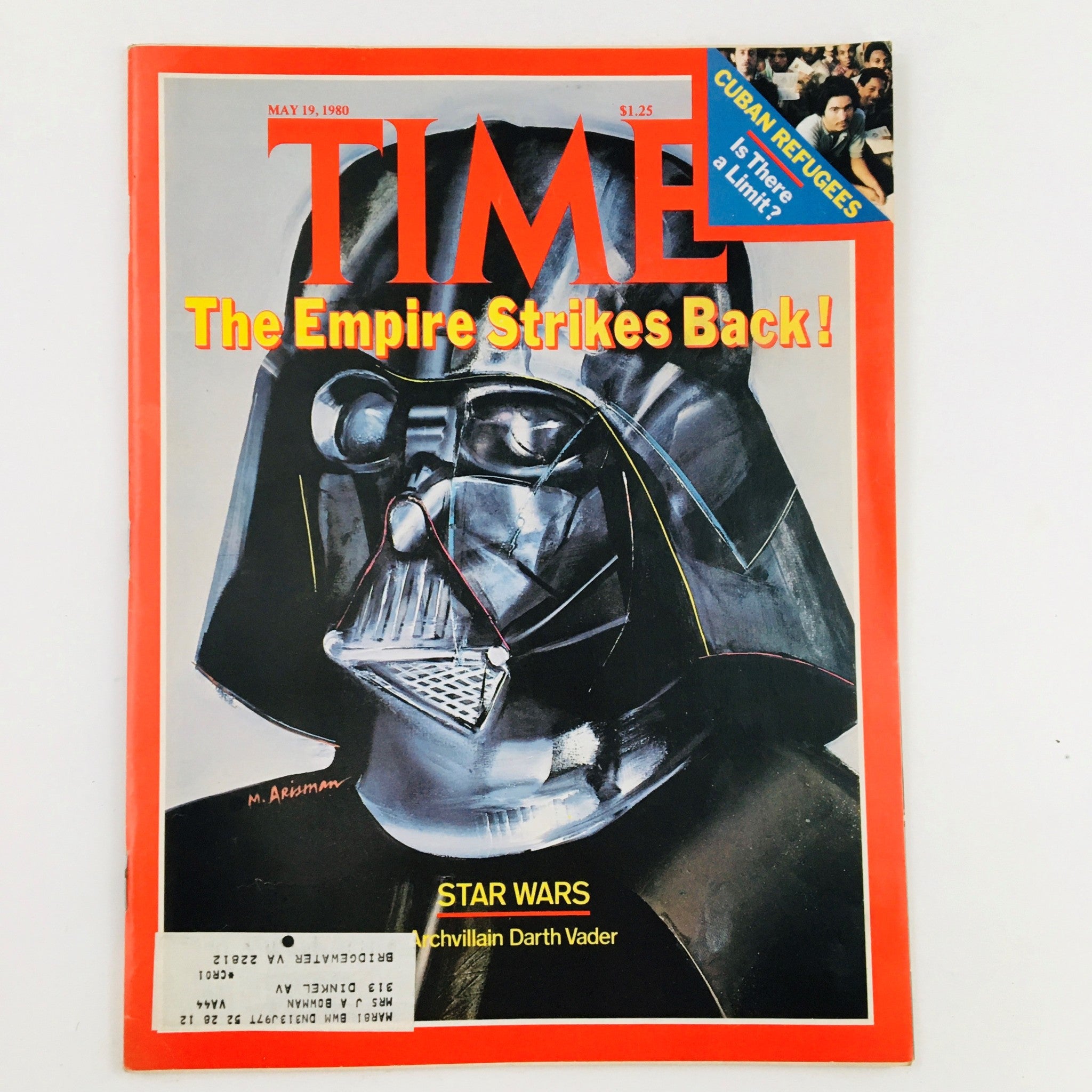 VTG Time Magazine May 19 1980 Vol. 115 No. 20 Star Wars Archvillain Darth Vader