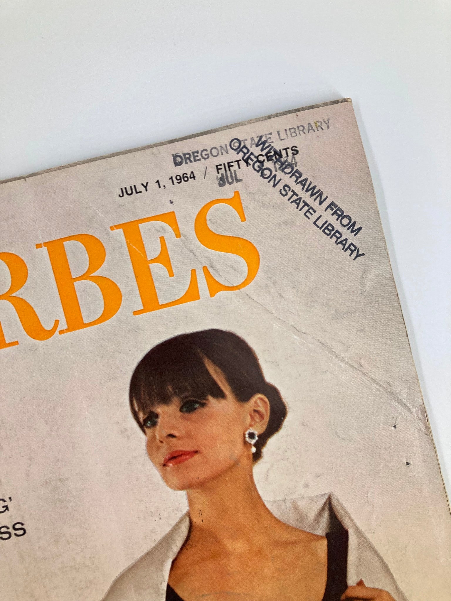 VTG Forbes Magazine July 1 1964 The 'RAG' Business No Label