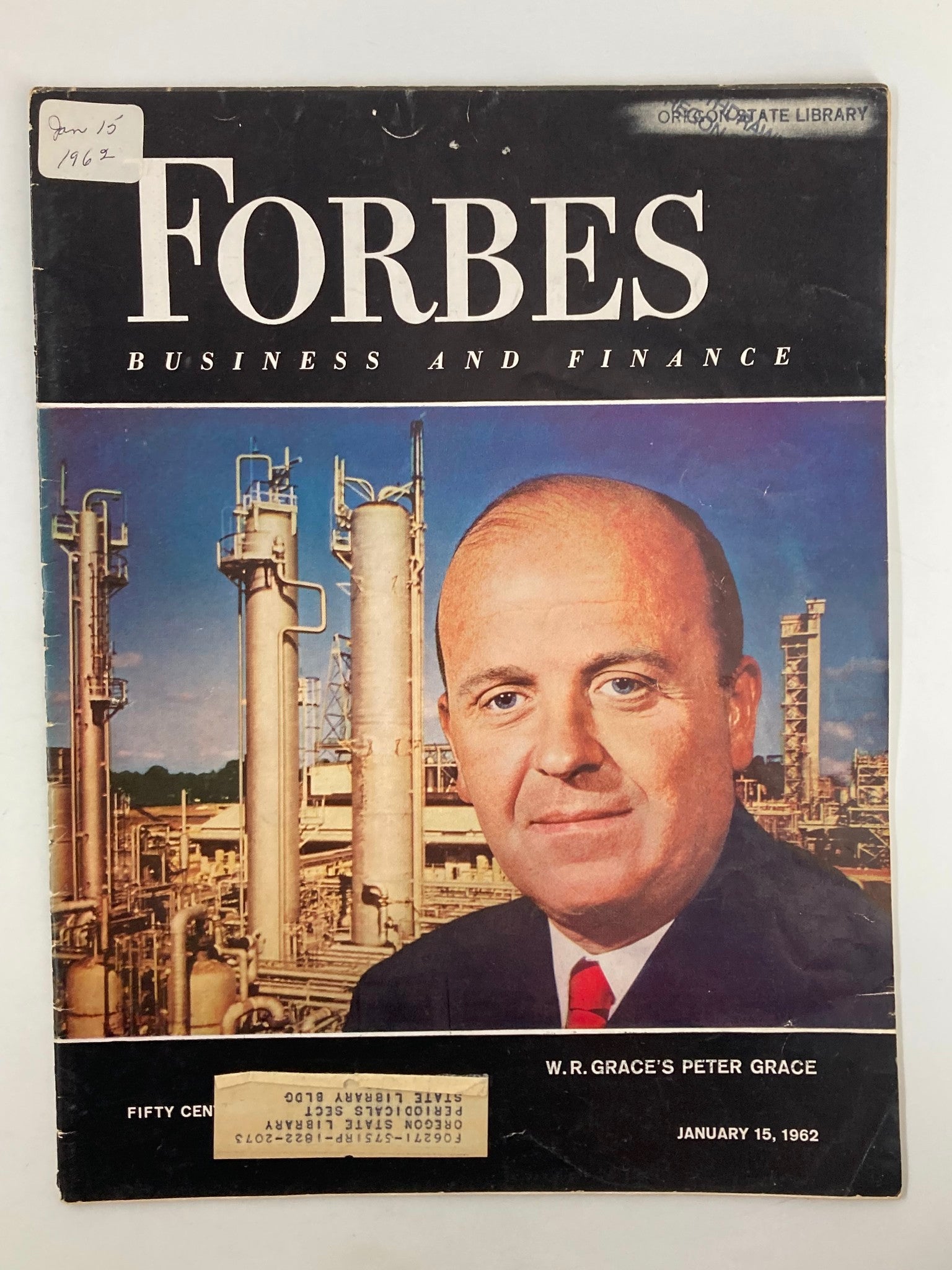 VTG Forbes Magazine June 15 1969 W.R. Grace's Peter Grace