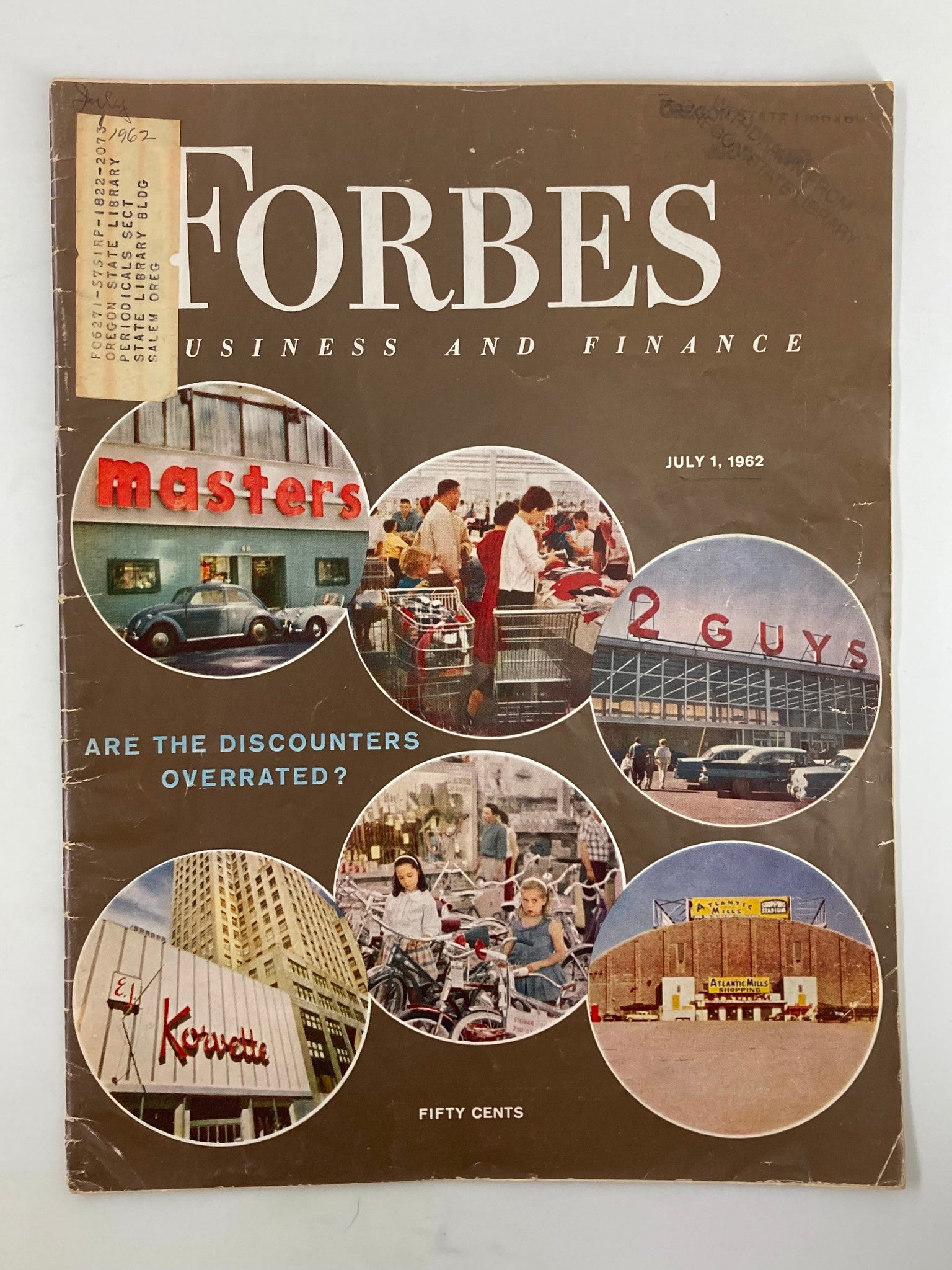 VTG Forbes Magazine July 1 1962 Are The Discounters Overrated?