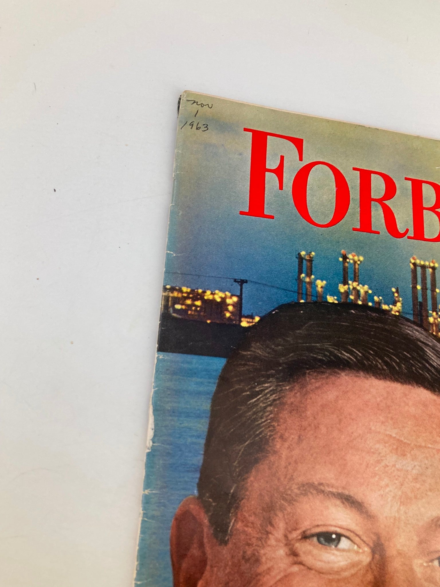 VTG Forbes Magazine November 1 1963 Union Carbide's Birny Mason Jr.