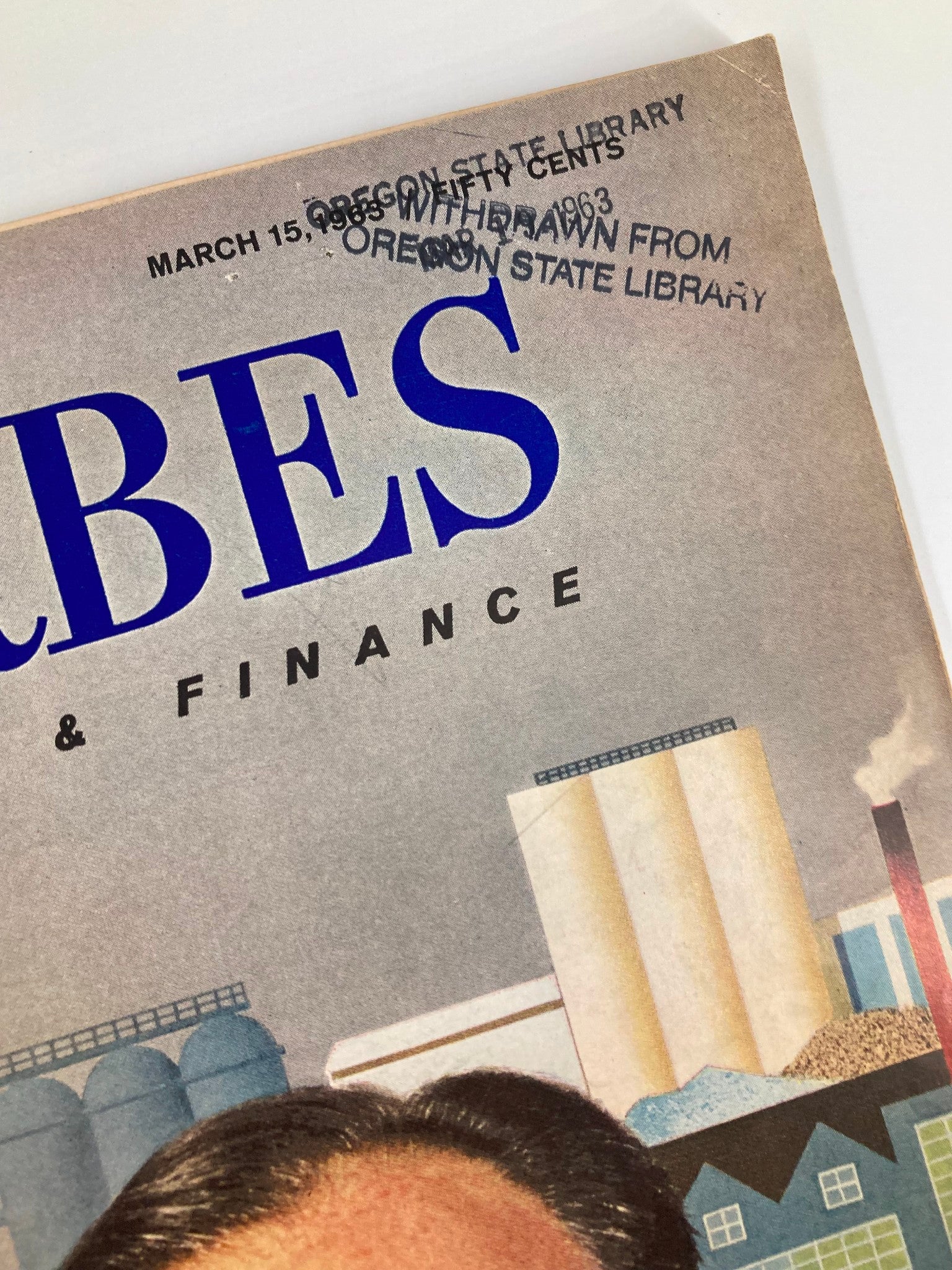 VTG Forbes Magazine March 15 1963 Edgar Kaiser of Kaiser Industries