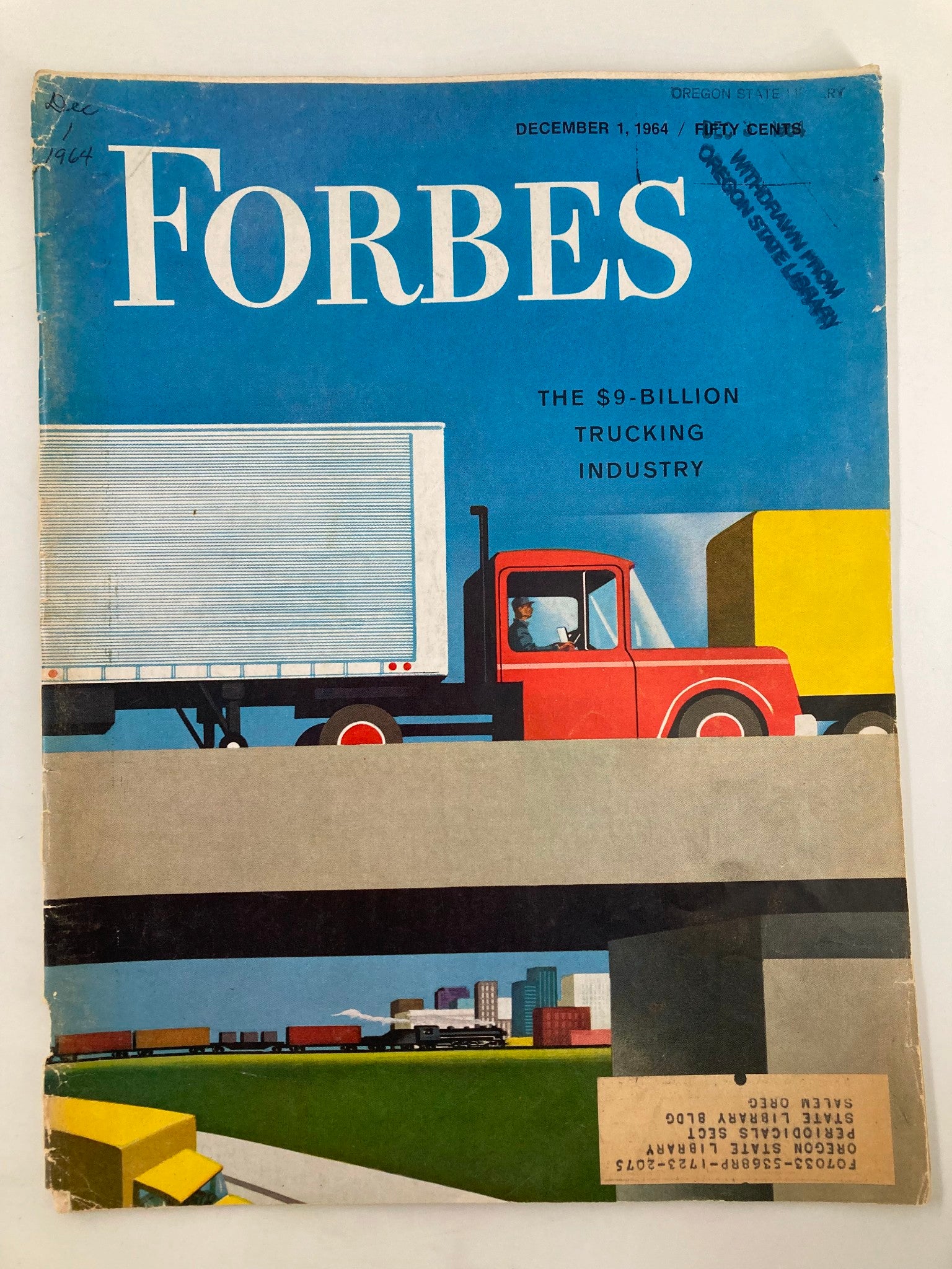 VTG Forbes Magazine December 1 1964 The $9-Billion Trucking Industry