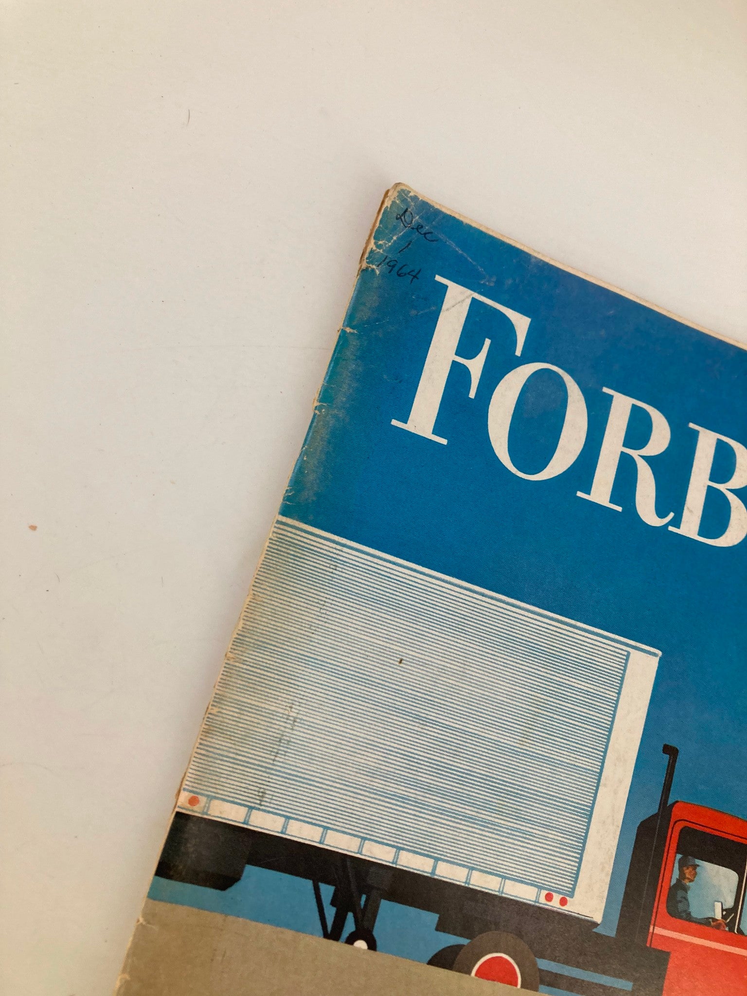 VTG Forbes Magazine December 1 1964 The $9-Billion Trucking Industry