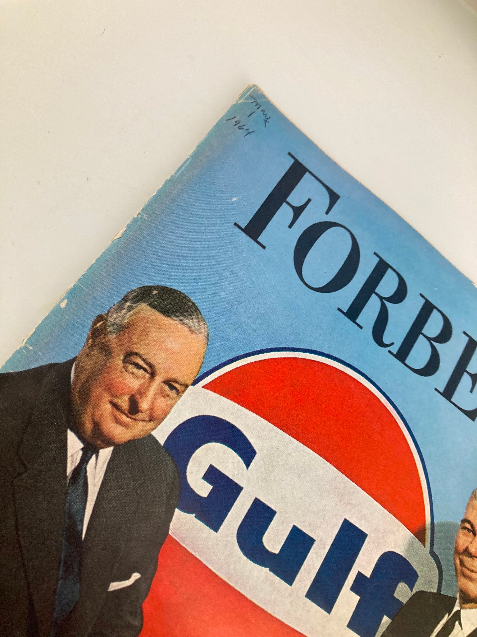 VTG Forbes Magazine May 1 1964 Chairman Whiteford and President Brockett