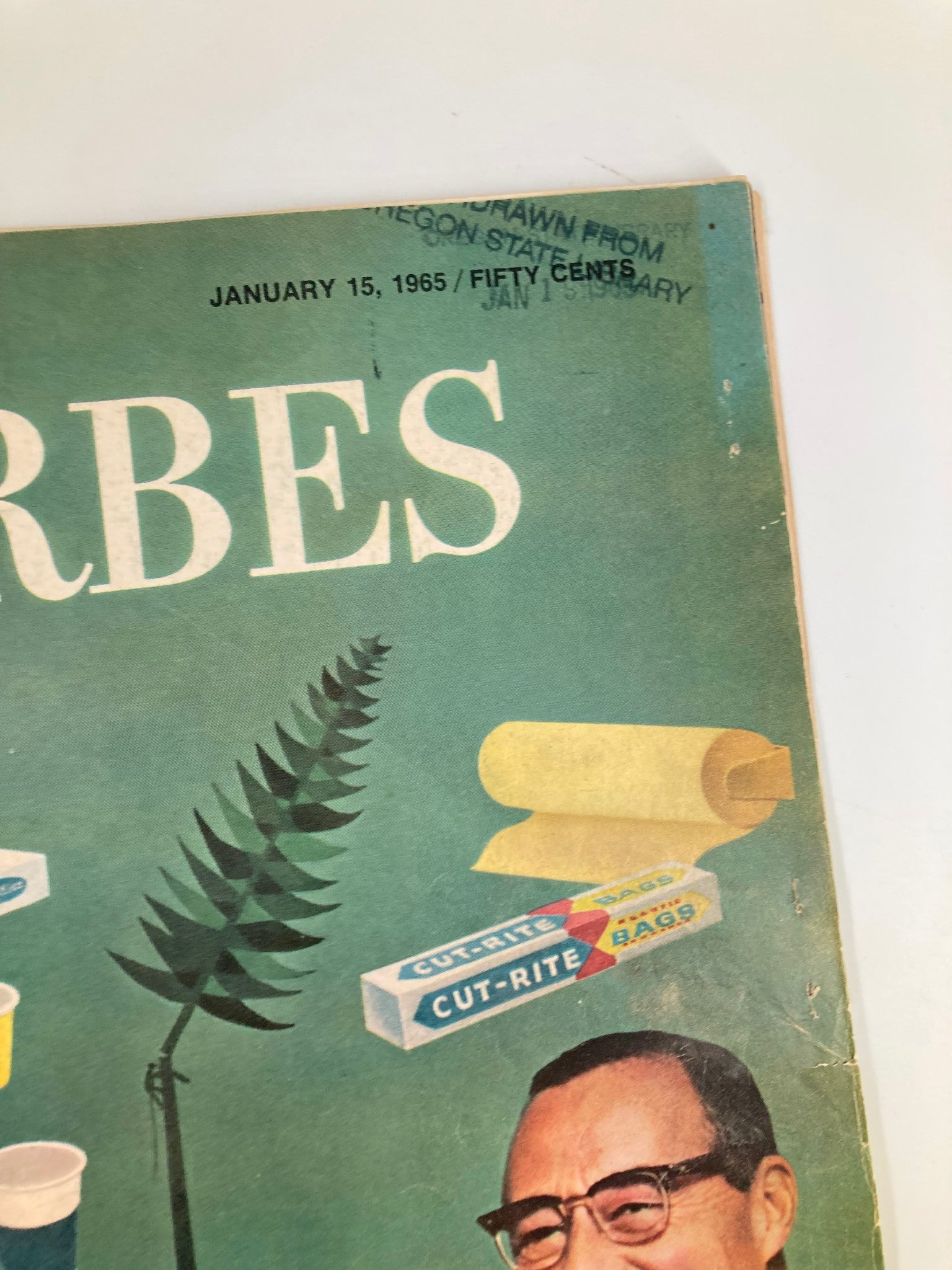 VTG Forbes Magazine January 15 1965 Thomas McCabe and Harrison Dunning