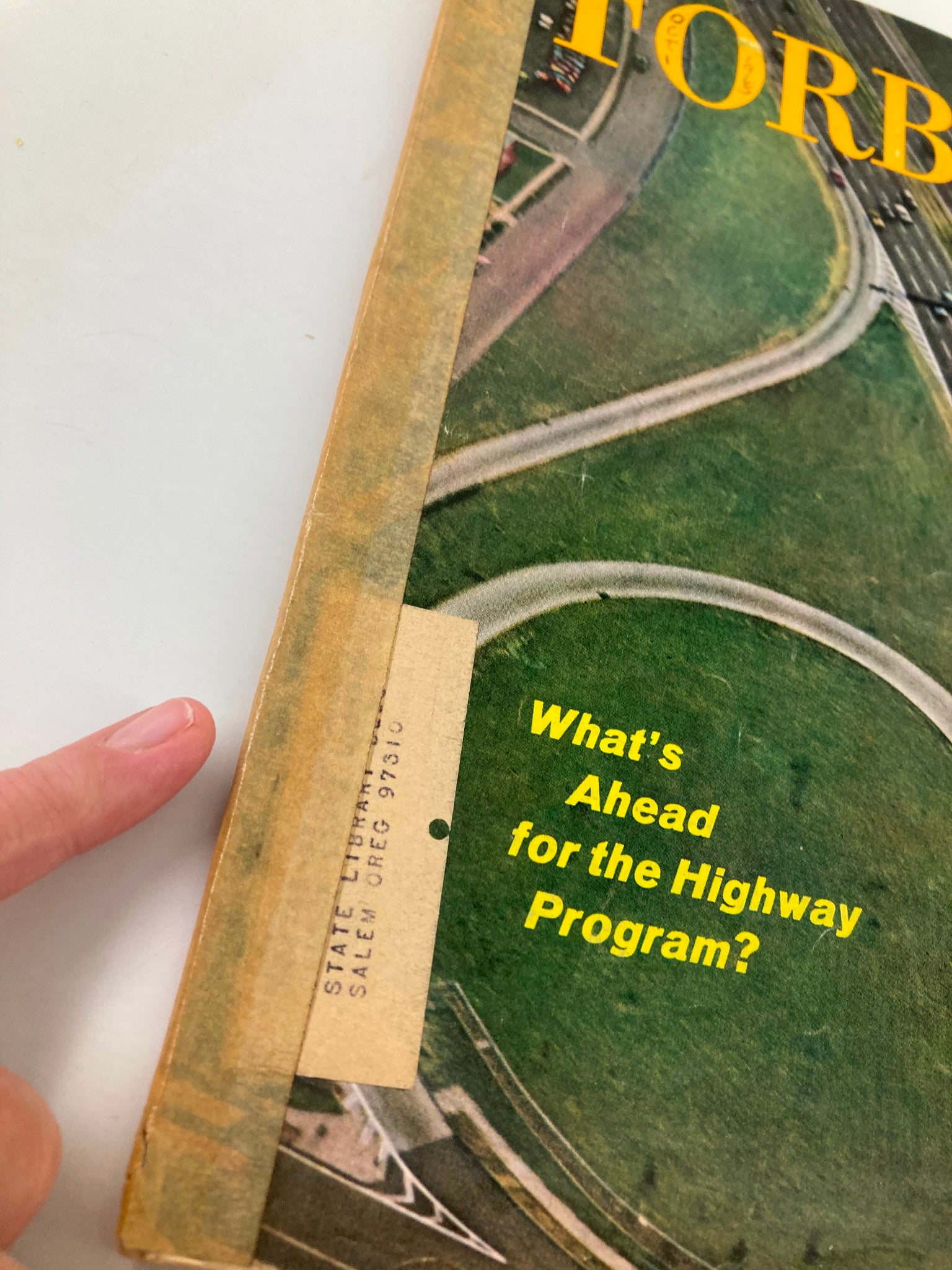 VTG Forbes Magazine October 1 1965 What's Ahead for the Highway Program?