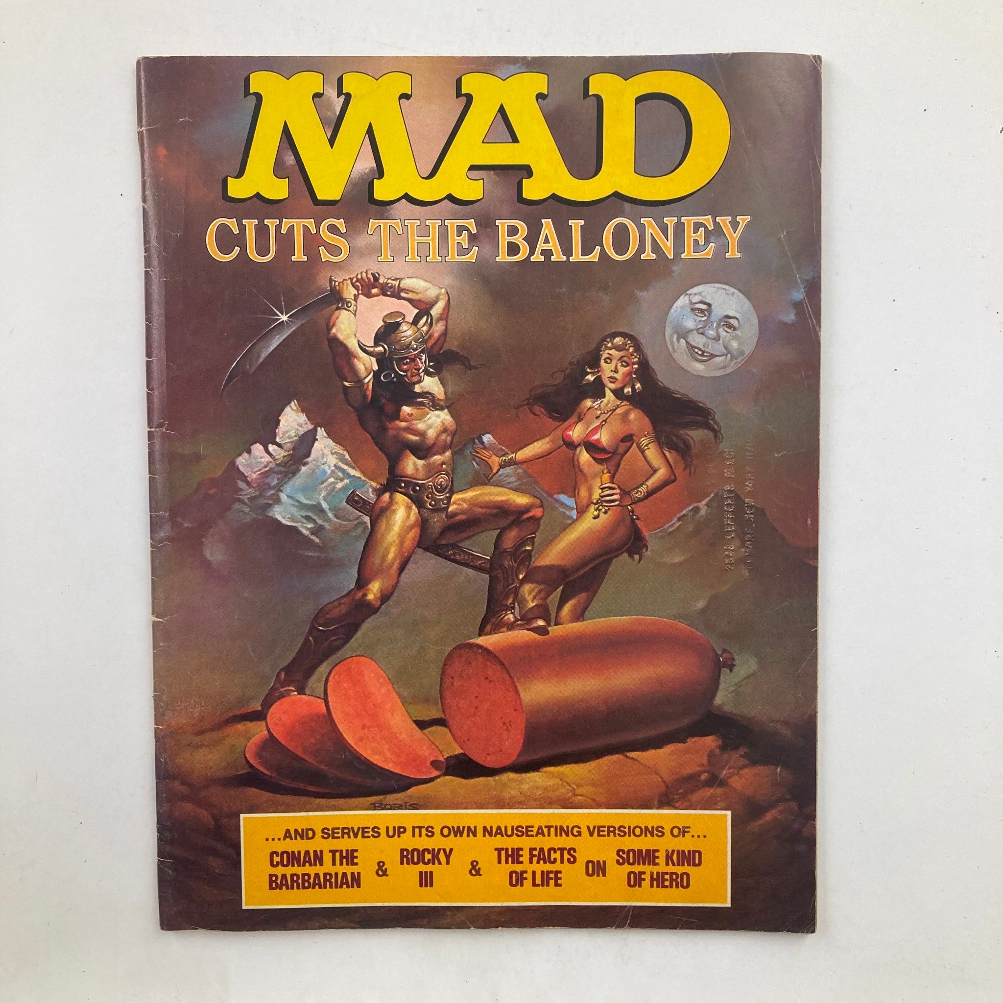 Mad Magazine December 1982 No. 235 Sylvester Stallone 4.0 VG Very Good No Label