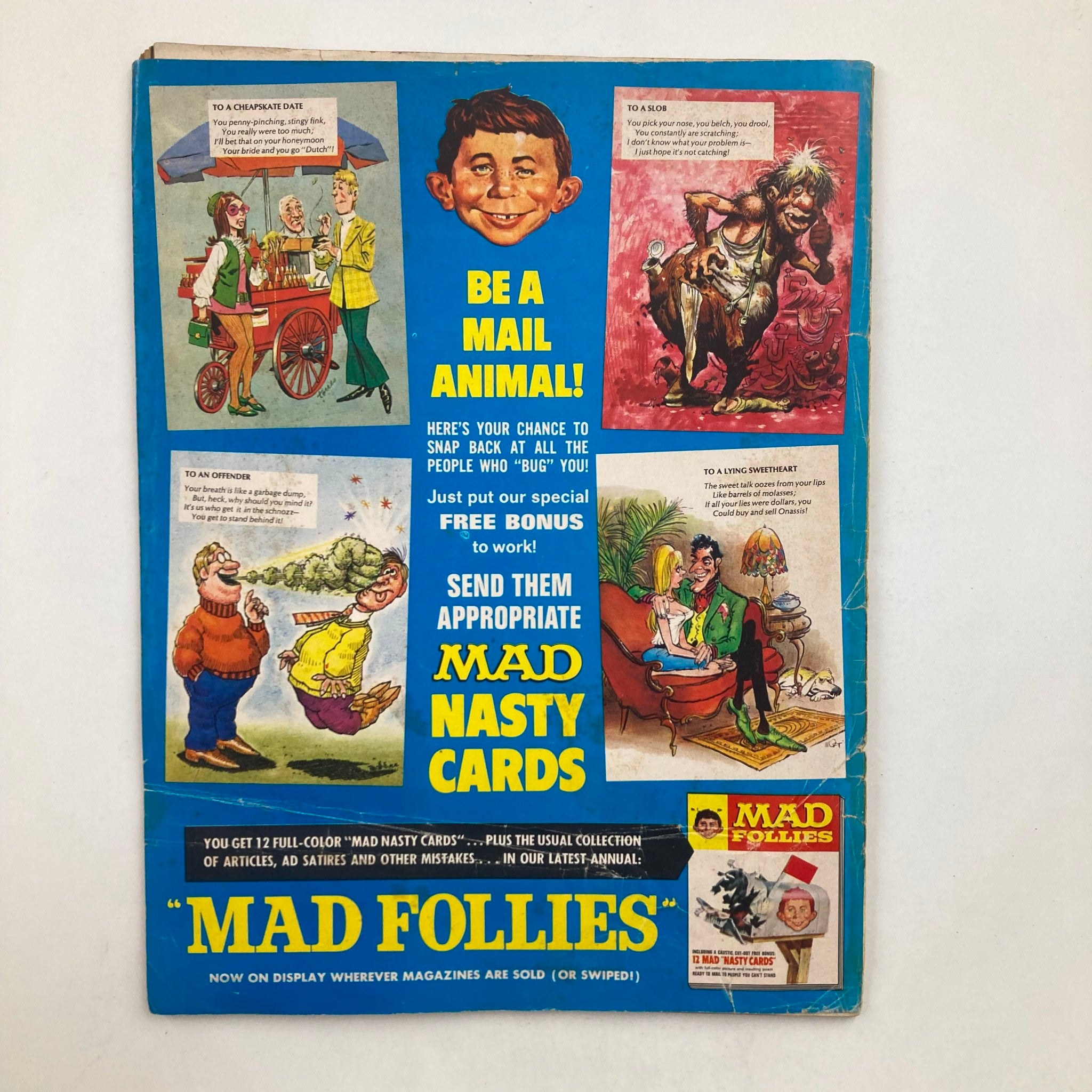 Mad Magazine April 1972 No. 150 The Putrid Family 4.0 VG Very Good No Label