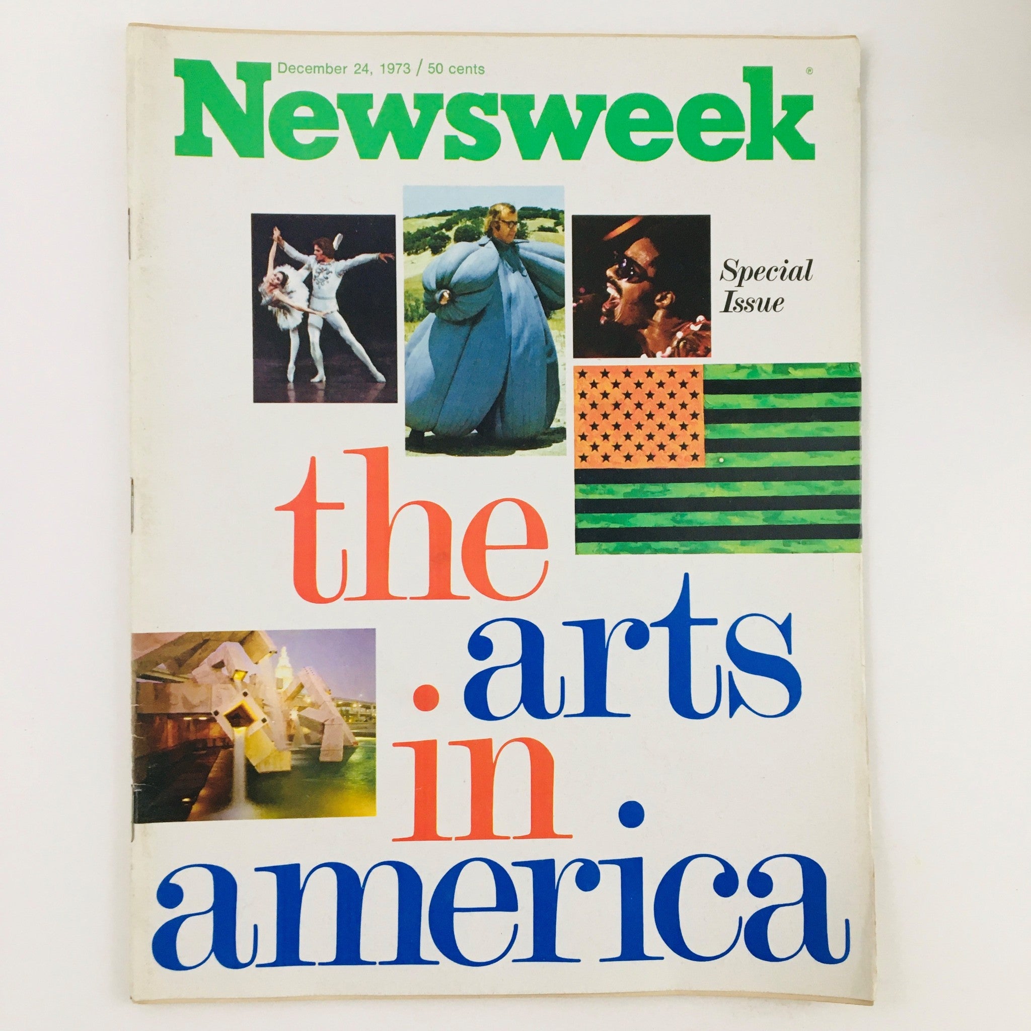 Newsweek Magazine December 24 1973 The Arts in America Special Issue No Label