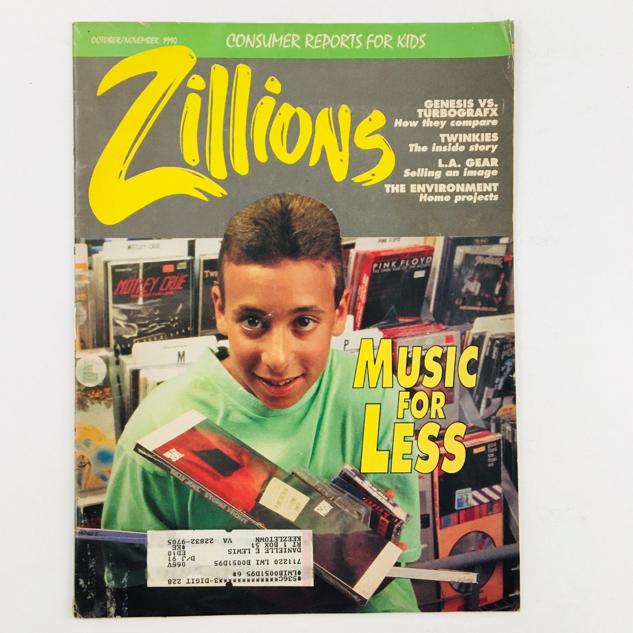 Zillions Magazine October November 1990 Genesis vs Turbografx How They Compare