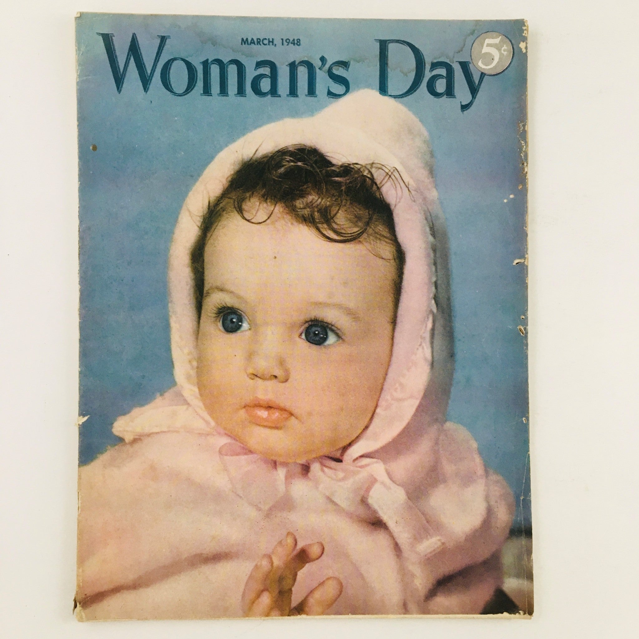 Woman's Day Magazine March 1948 How To Be A Girl (Teen Age) No Label