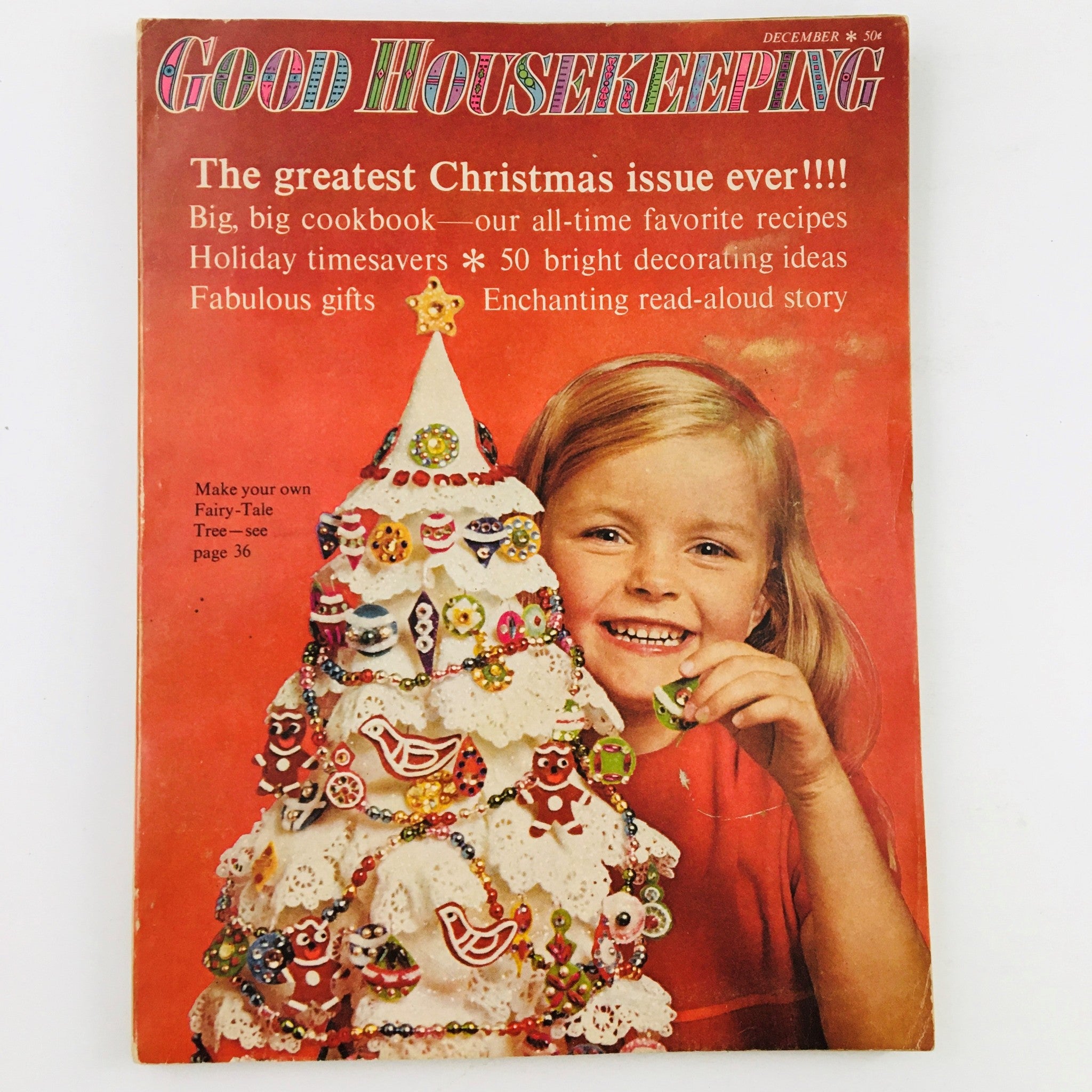 Good Housekeeping Magazine December 1965 King Merrily's Christmas No Label