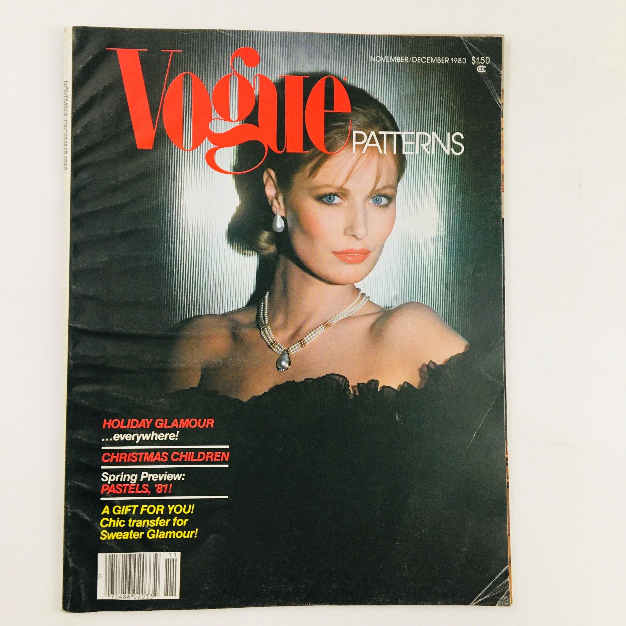 Vogue Patterns Magazine November 1980 Ninna Ricci Paneled Perfection No Label