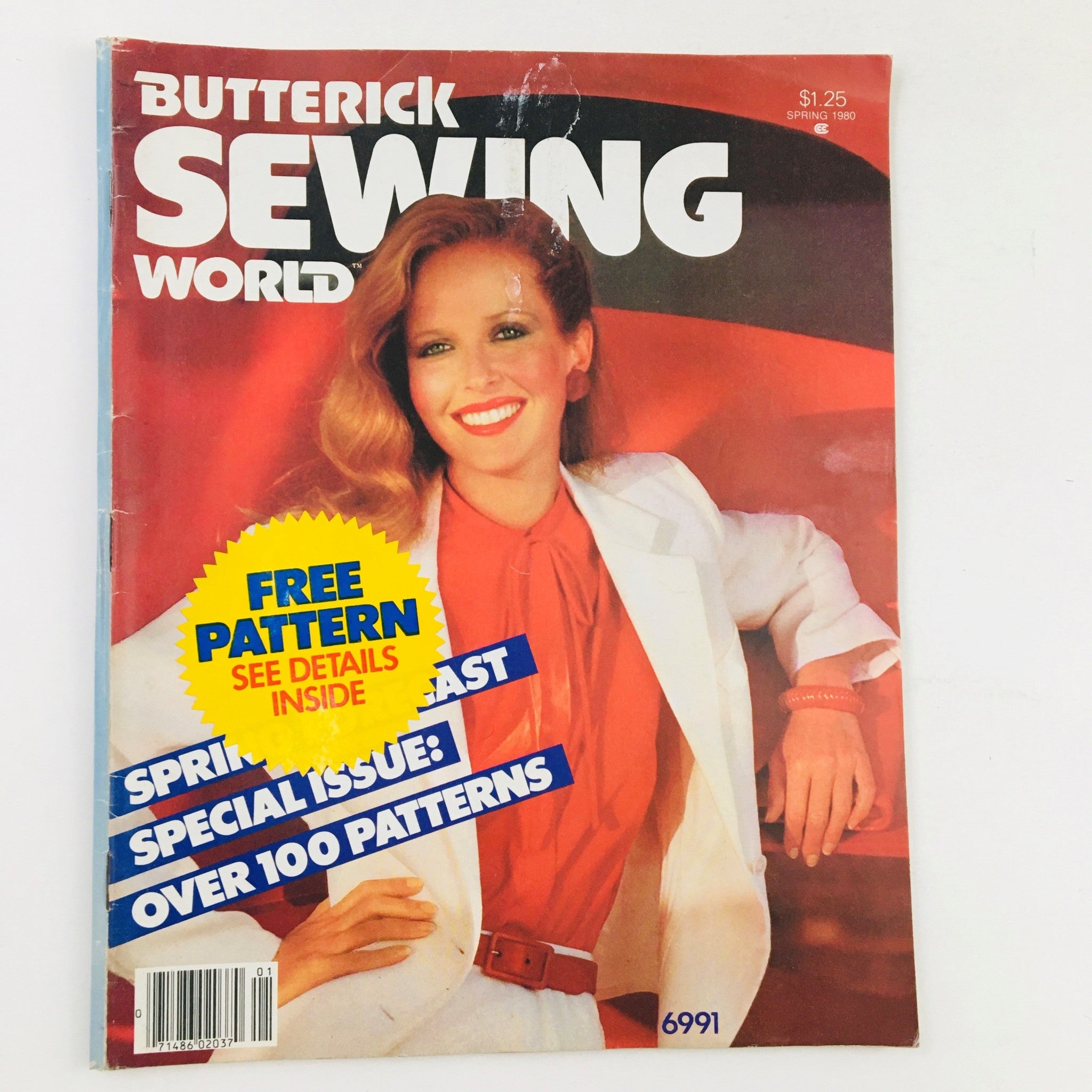 Butterick Sewing World Magazine Spring 1980 Sewing with Silk Blends No Label