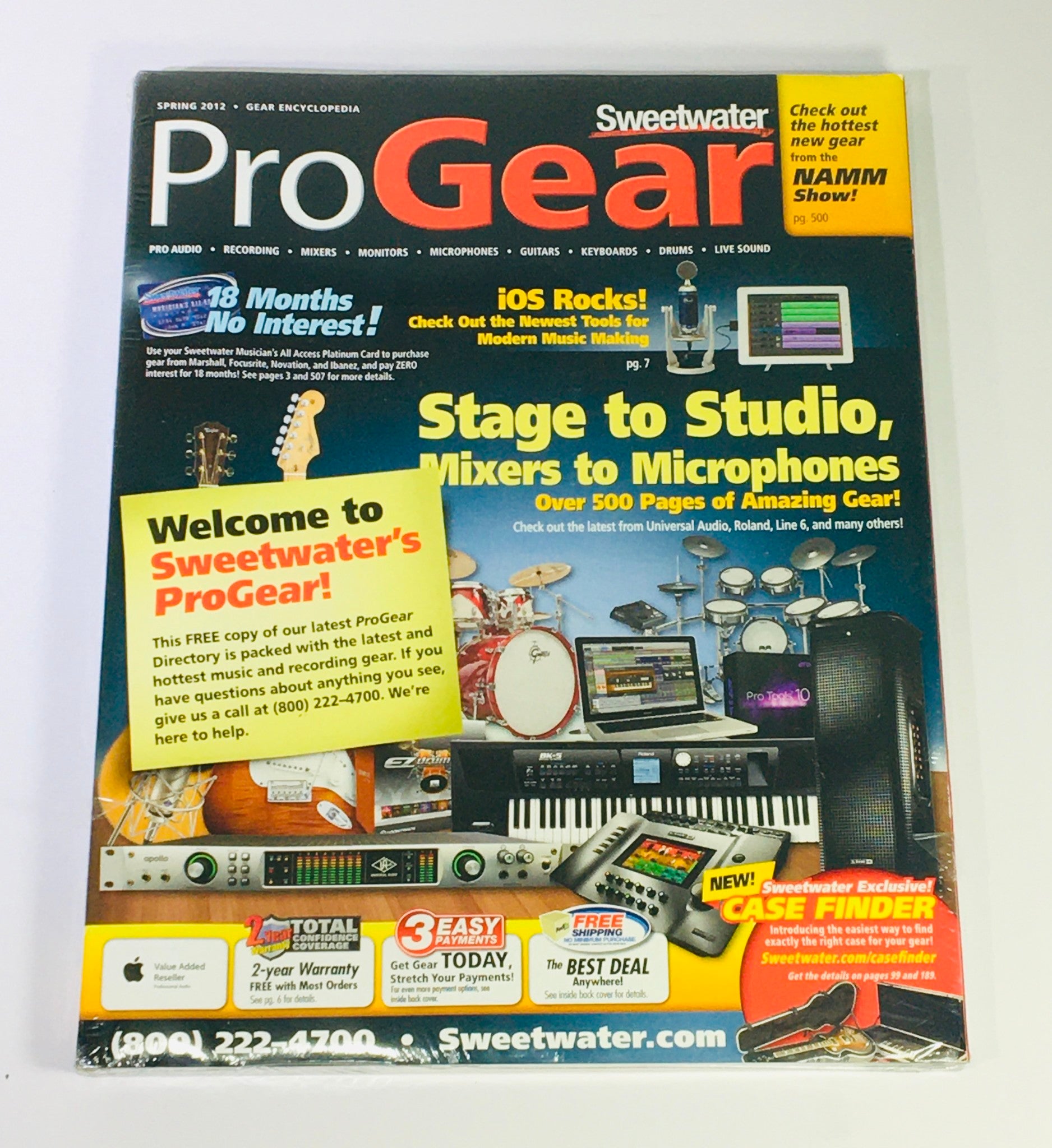 Pro Gear Encyclopedia Spring 2012 Stage to Studio & Mixers to Microphones