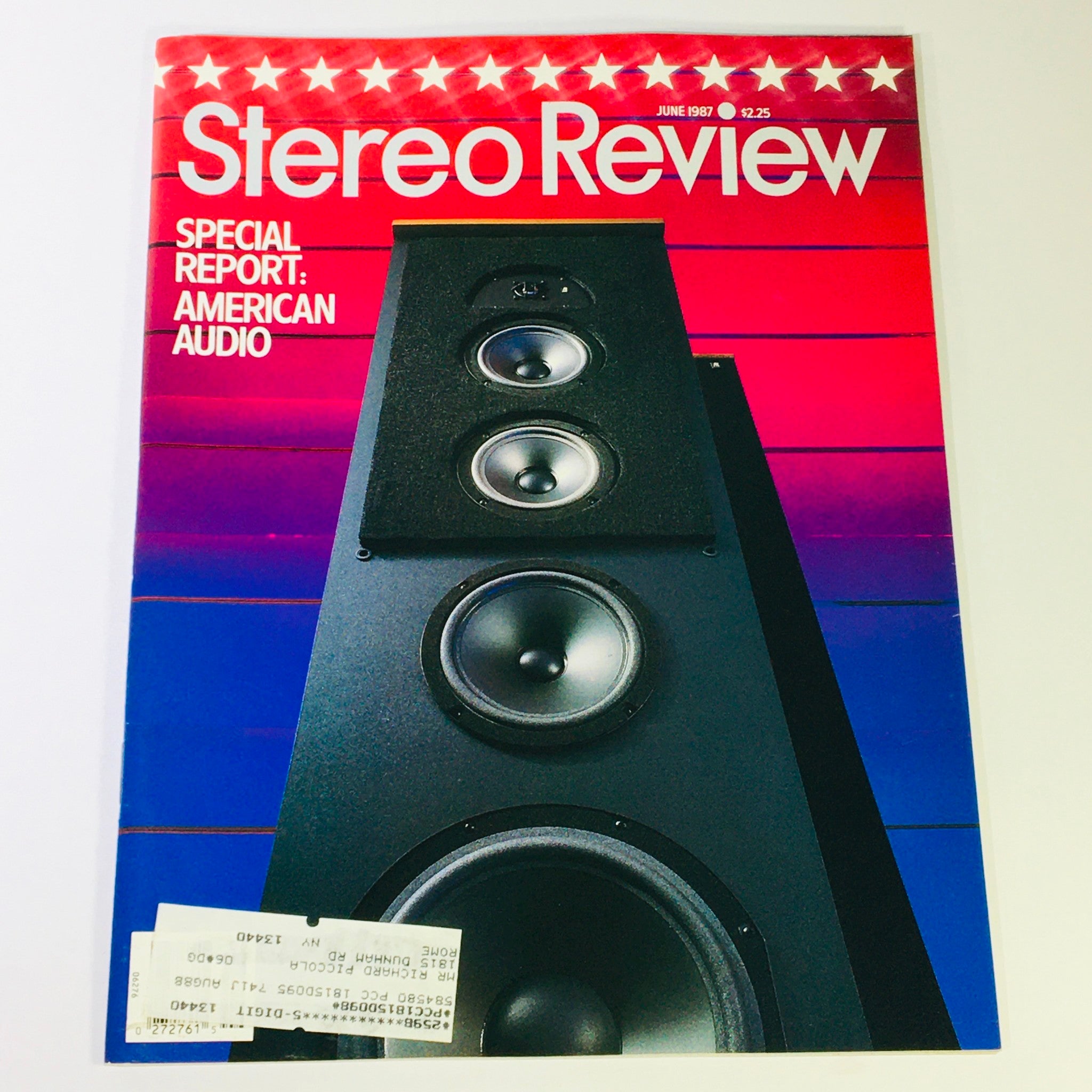 VTG Stereo Review Magazine June 1987 - Special Report on the American Audio