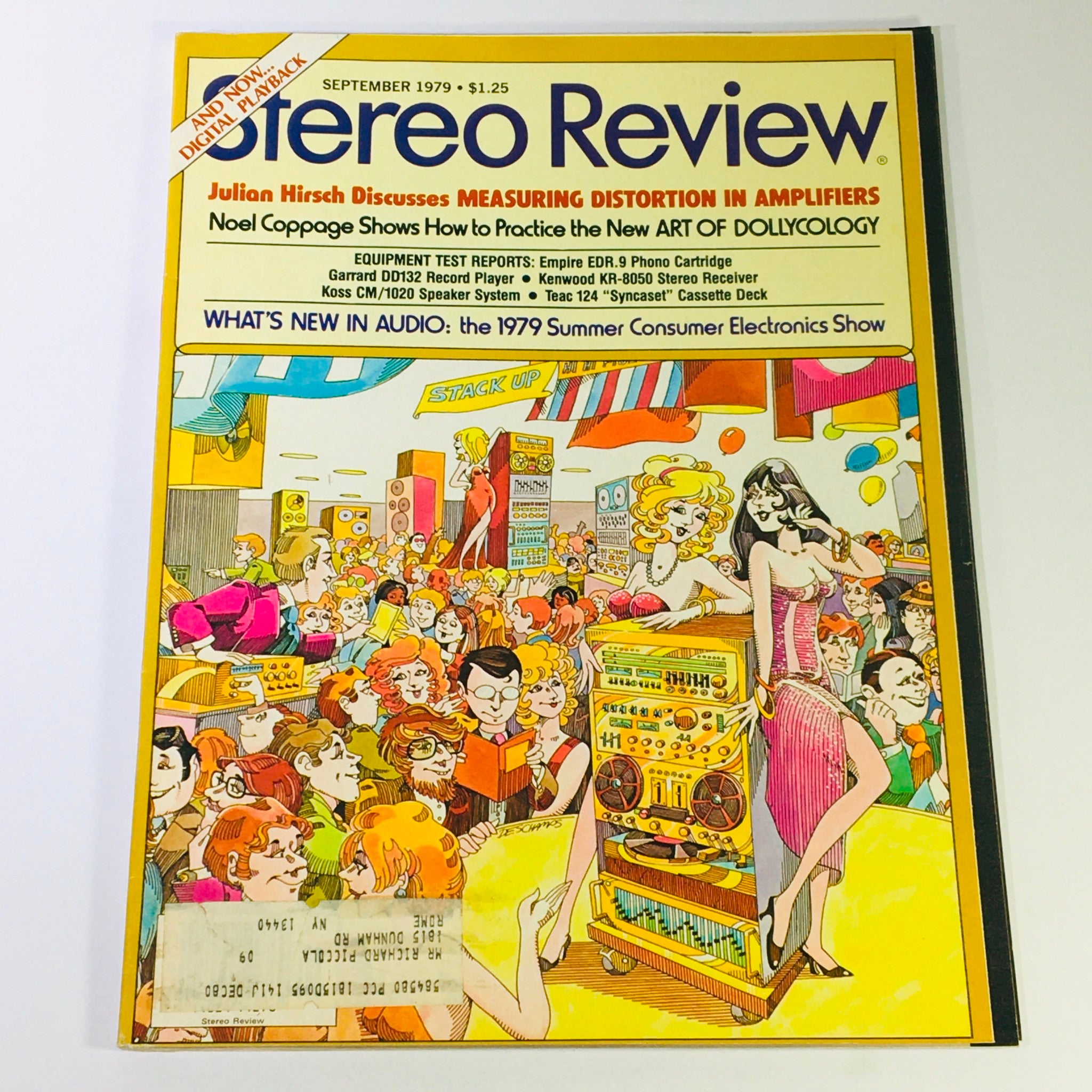 VTG Stereo Review Magazine September 1979 - Empire EDR.9 Phono Cartridge Test