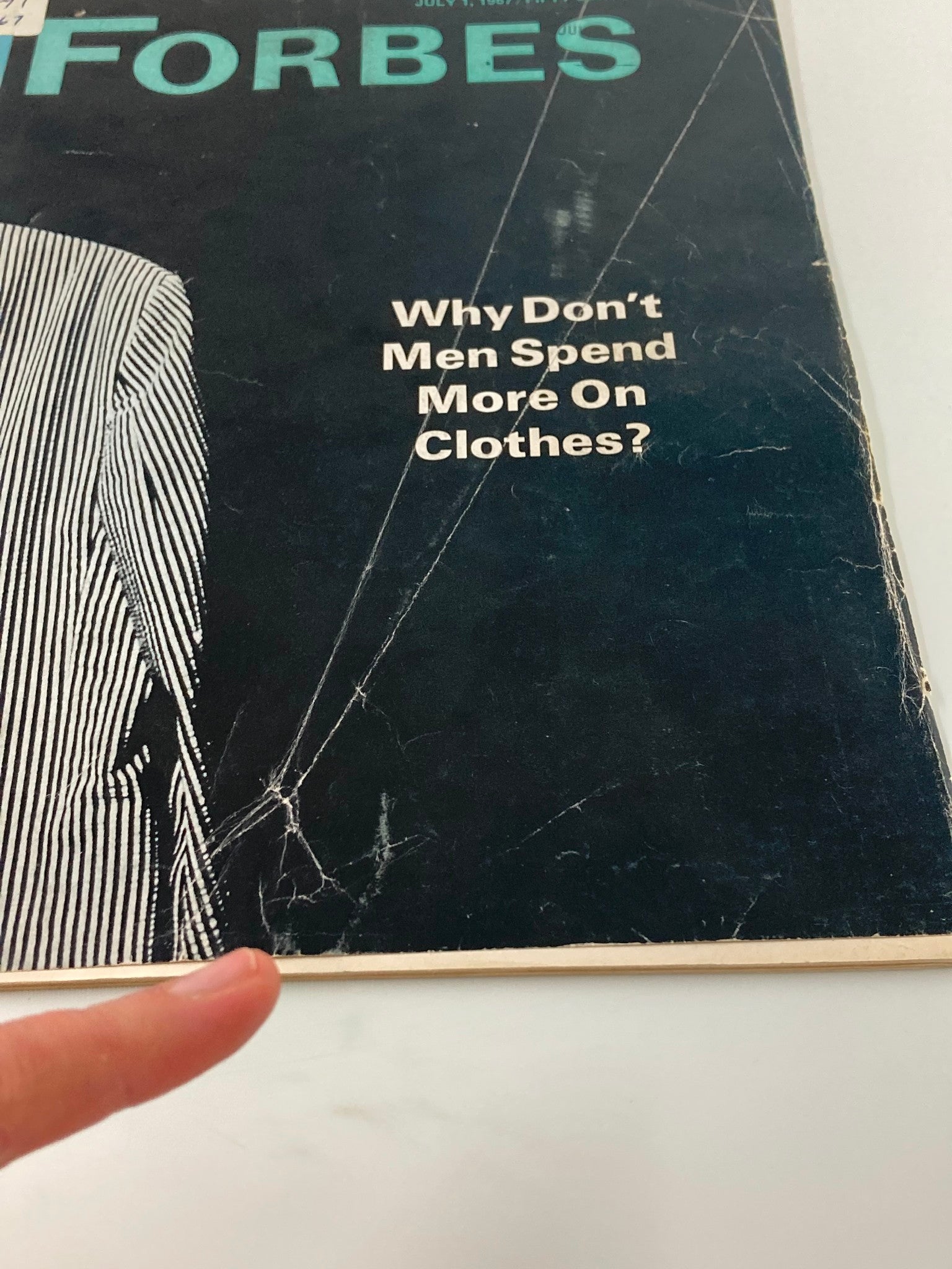 VTG Forbes Magazine July 1 1967 Why Don't Men Spend More On Clothes?