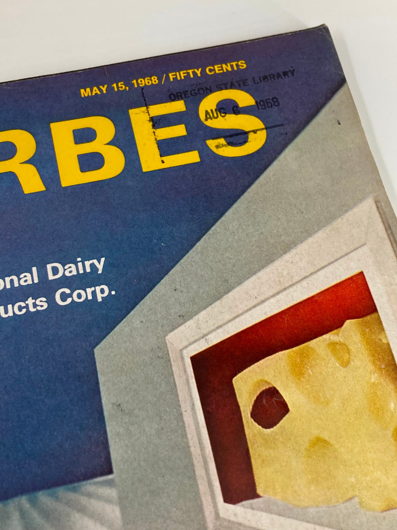 VTG Forbes Magazine May 15 1968 National Dry Products Corporation