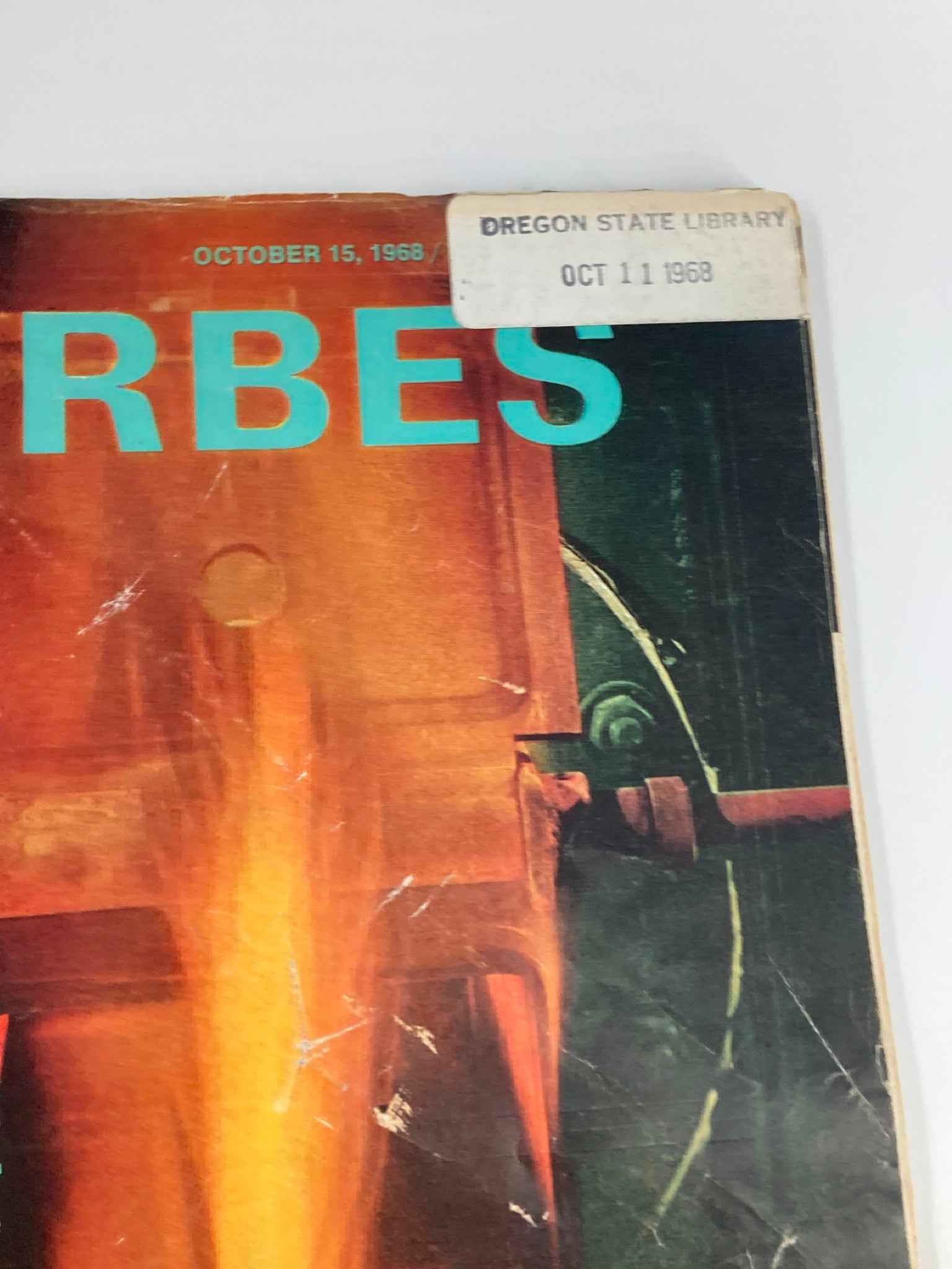 VTG Forbes Magazine October 15 1968 Kerr-McGee Uranium Dioxide Pellets