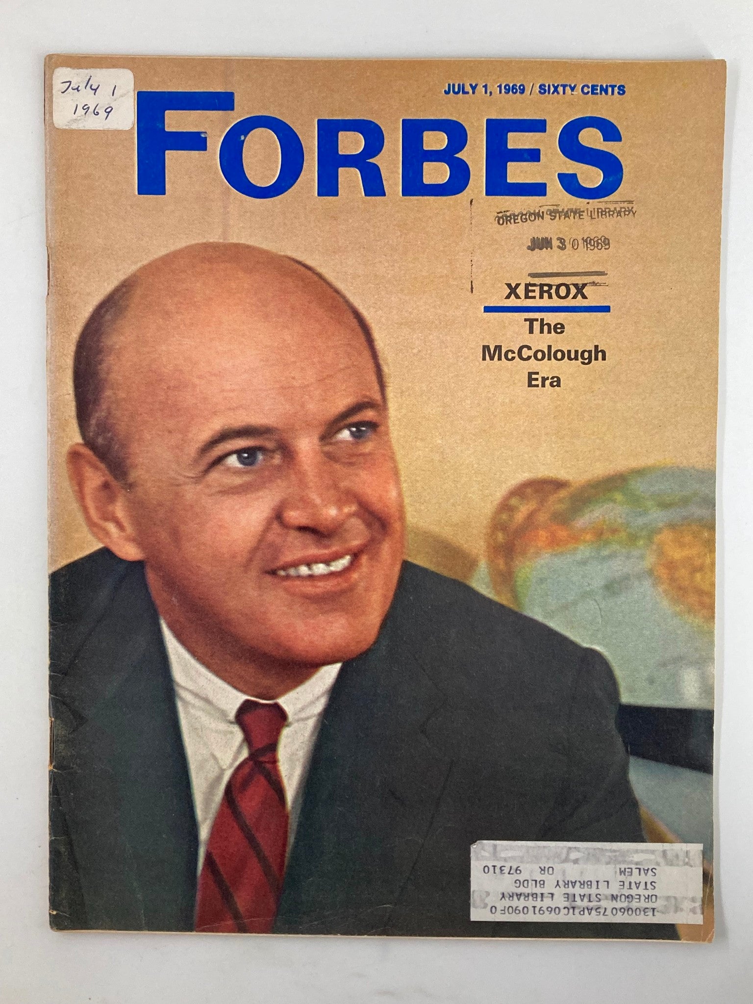 VTG Forbes Magazine July 1 1969 Xerox The McColough Era & Philip Morris Rothmans