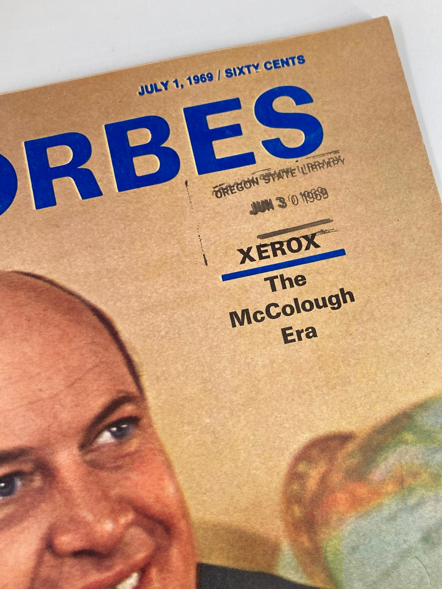 VTG Forbes Magazine July 1 1969 Xerox The McColough Era & Philip Morris Rothmans