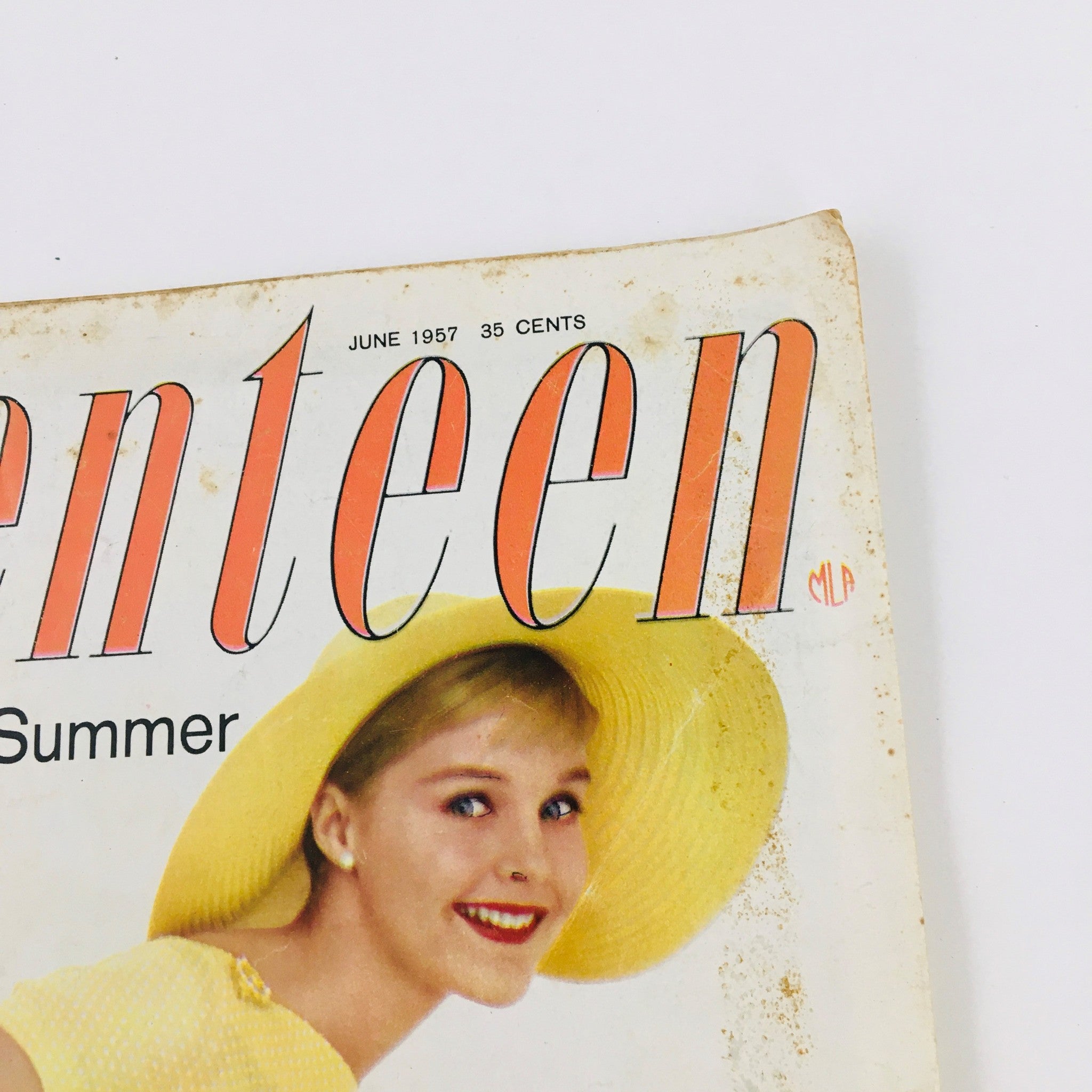 VTG Seventeen Magazine June 1957 Plan For A Perfect Summer & Pat Boone No Label