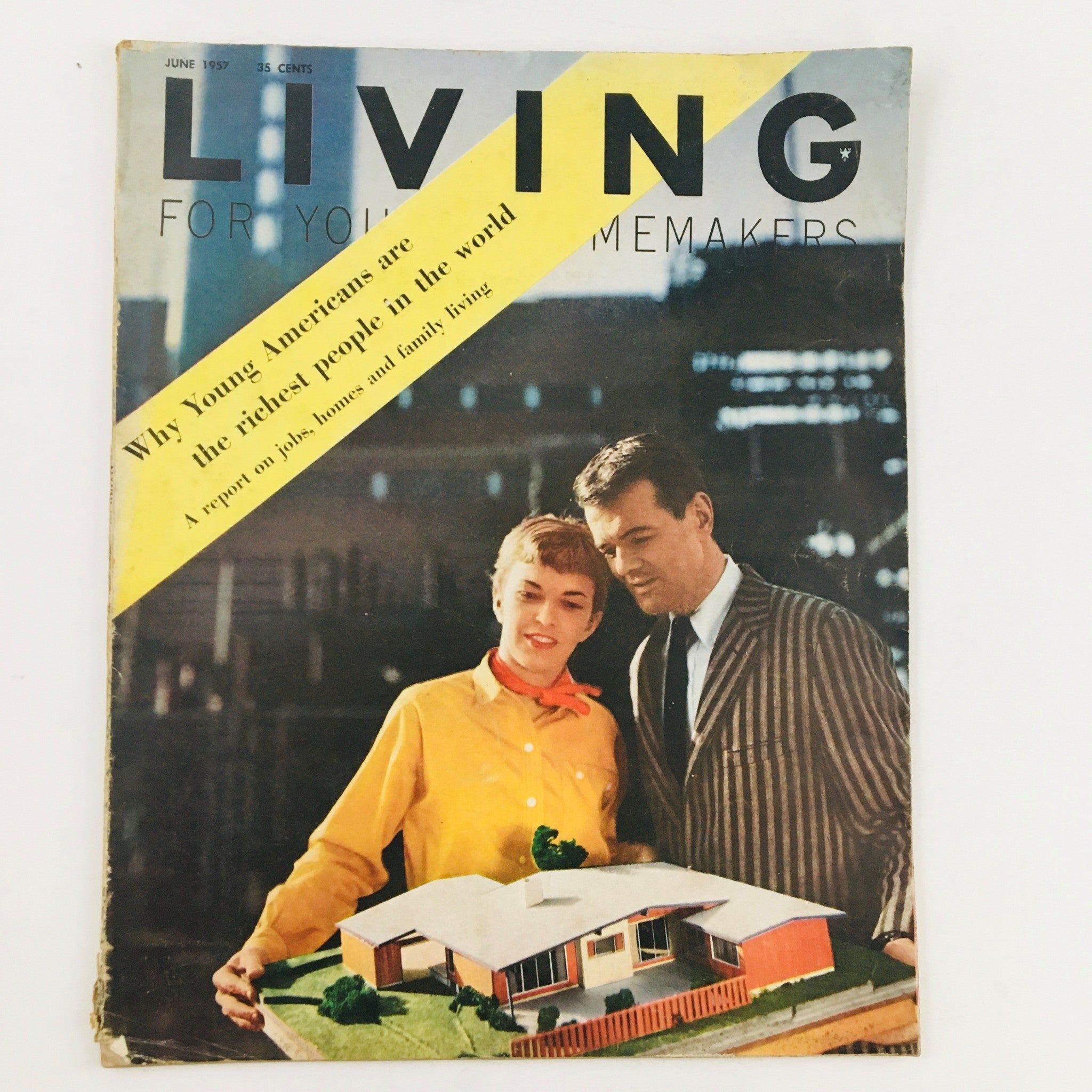 Living For Young Homemakers June 1957 The Richest People In The World No Label