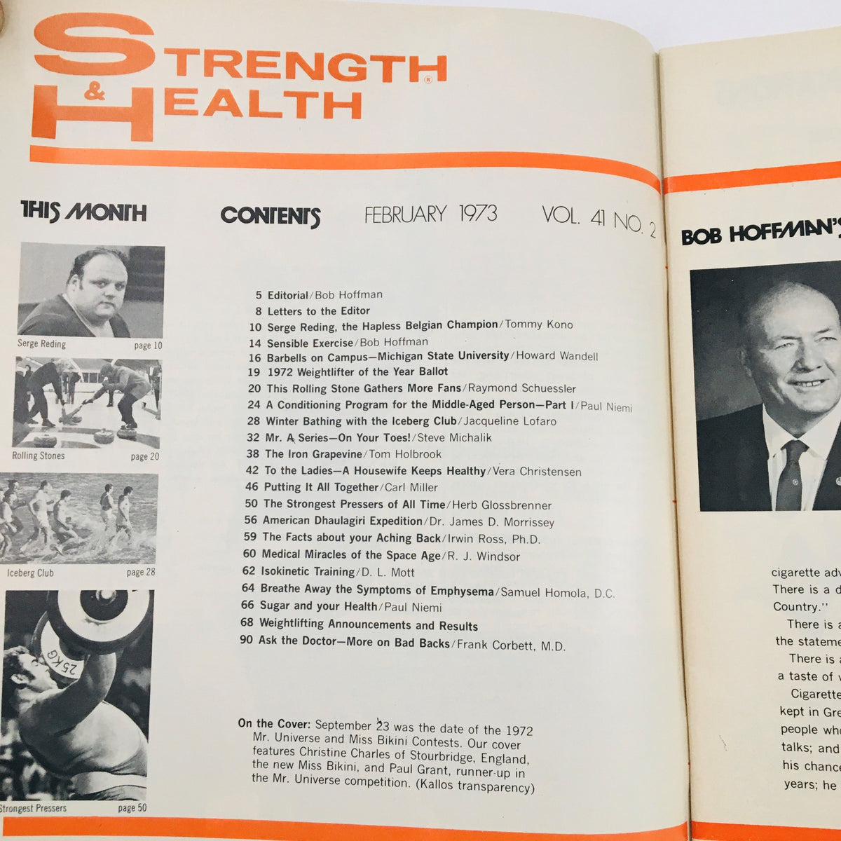 Strength & Health Magazine Feb 1973