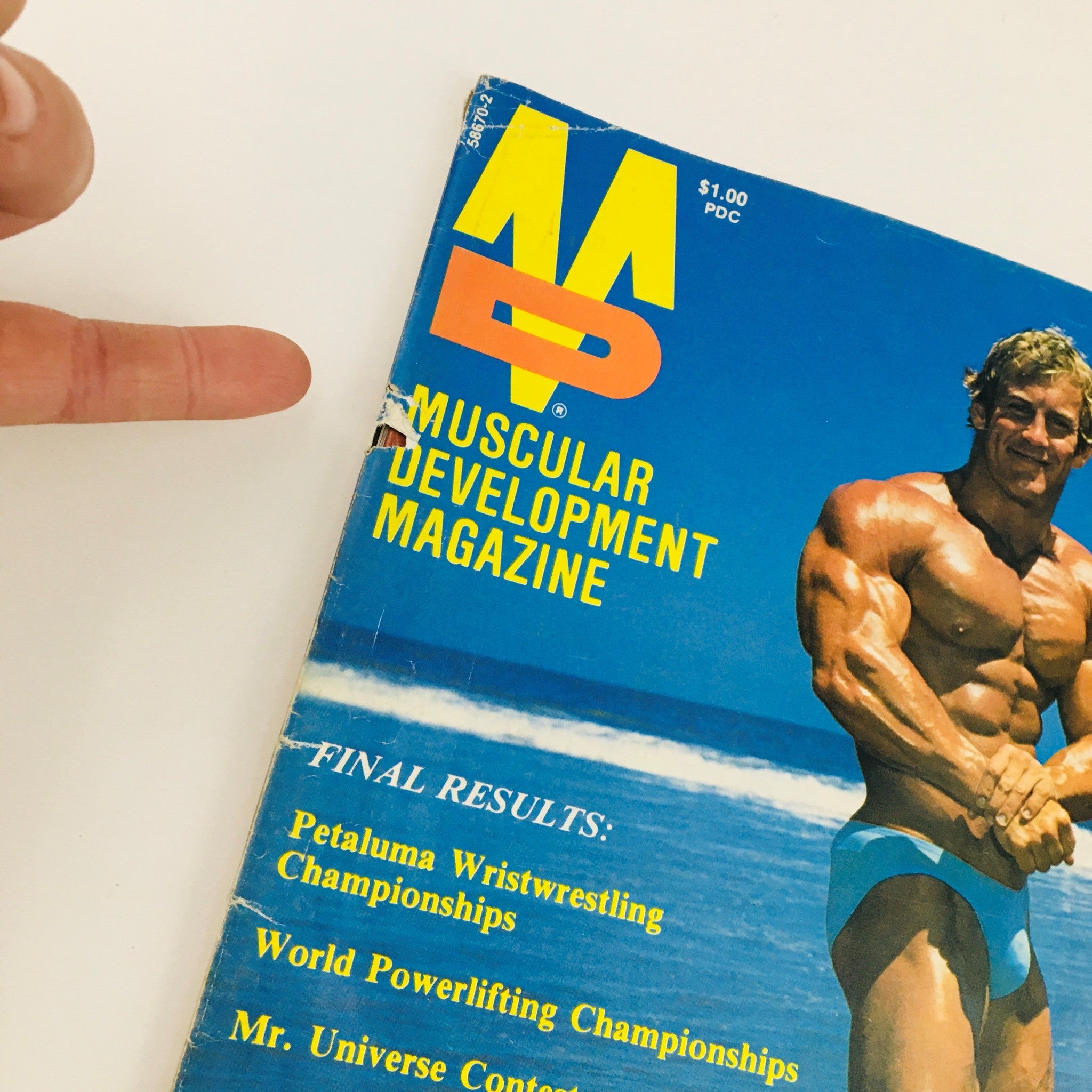 Muscular Development Magazine February 1978 C. F. Smith MD Bodybuilder No Label