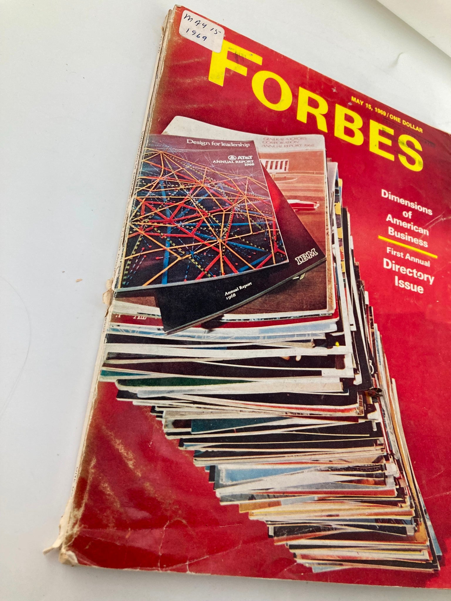 VTG Forbes Magazine May 15 1969 Dimensions of American Business No Label