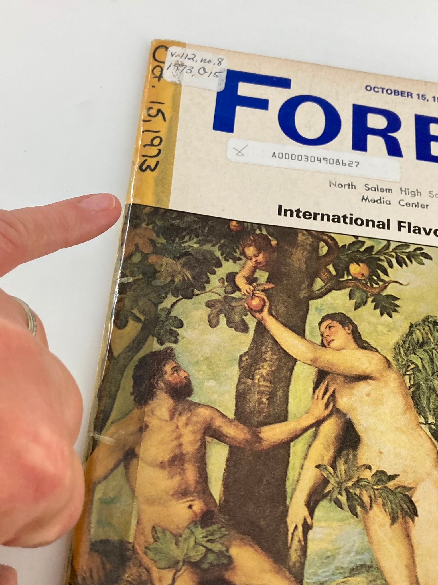 VTG Forbes Magazine October 15 1973 Cashing In on Mankind's Oldest Instincts