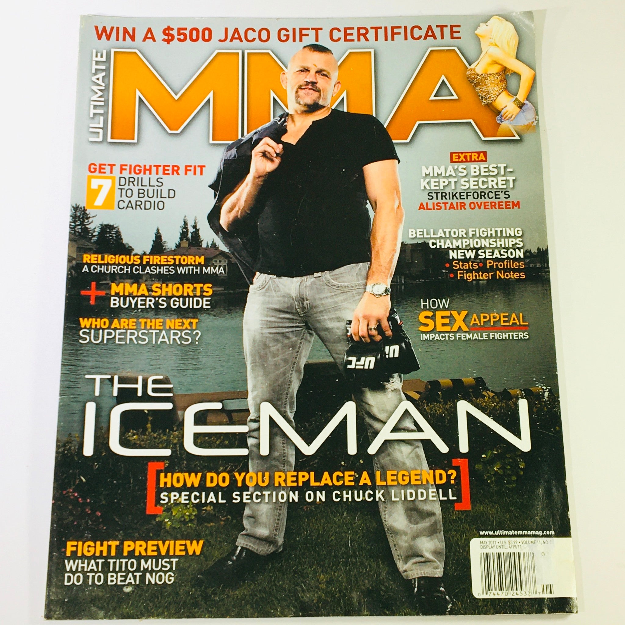 Ultimate MMA Magazine May 2011 - Chuck Liddell & MMA's Alistair Overeem