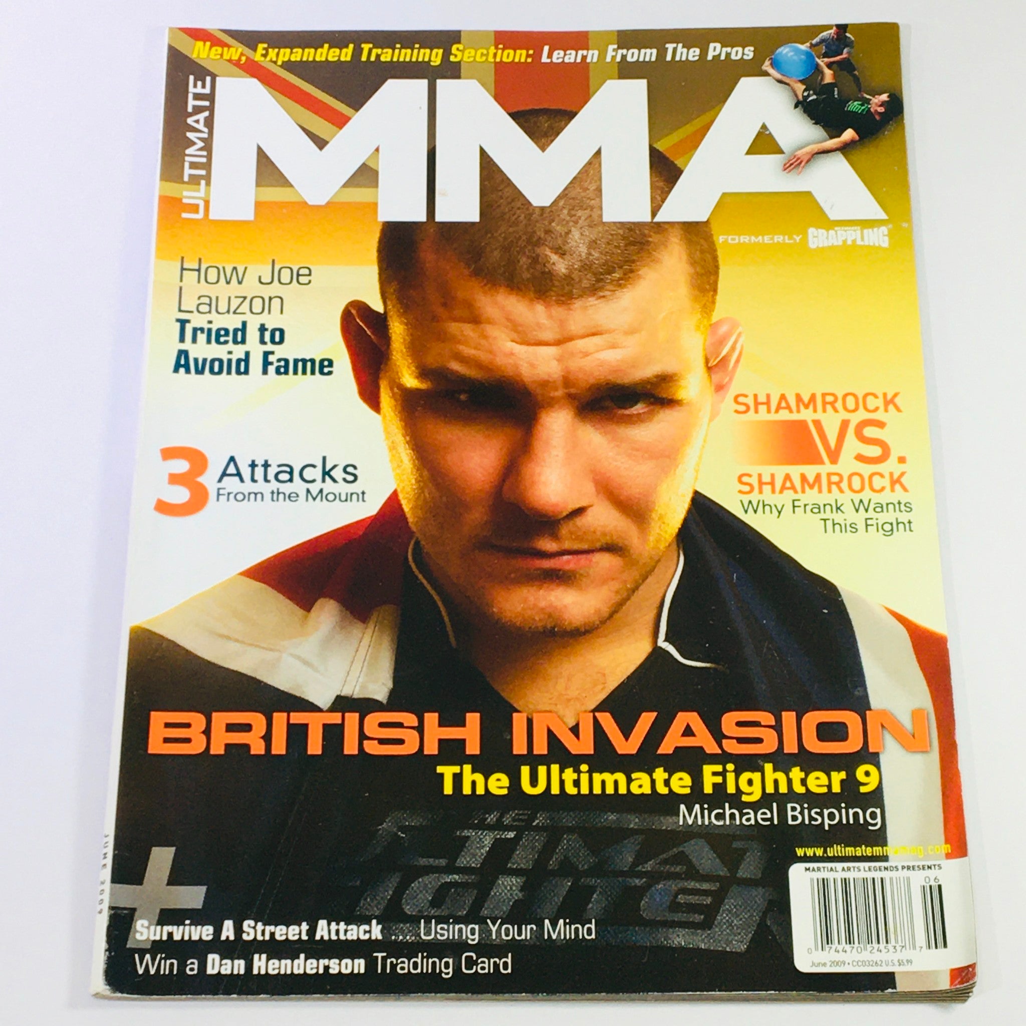 Ultimate MMA Magazine June 2009 - Michael Bisping, Ken Shamrock & Dan Henderson