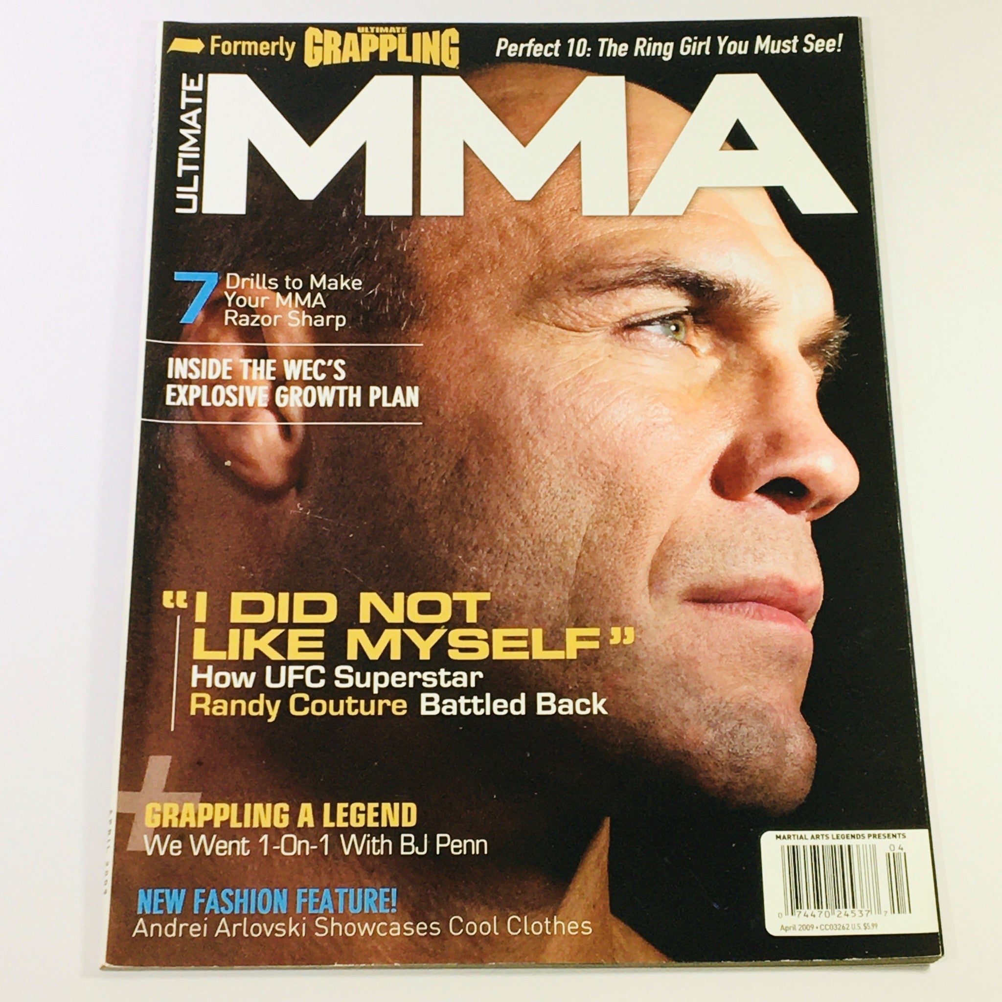 Ultimate MMA Magazine April 2009 - Randy Couture Battled Back & Andrei Arlovski