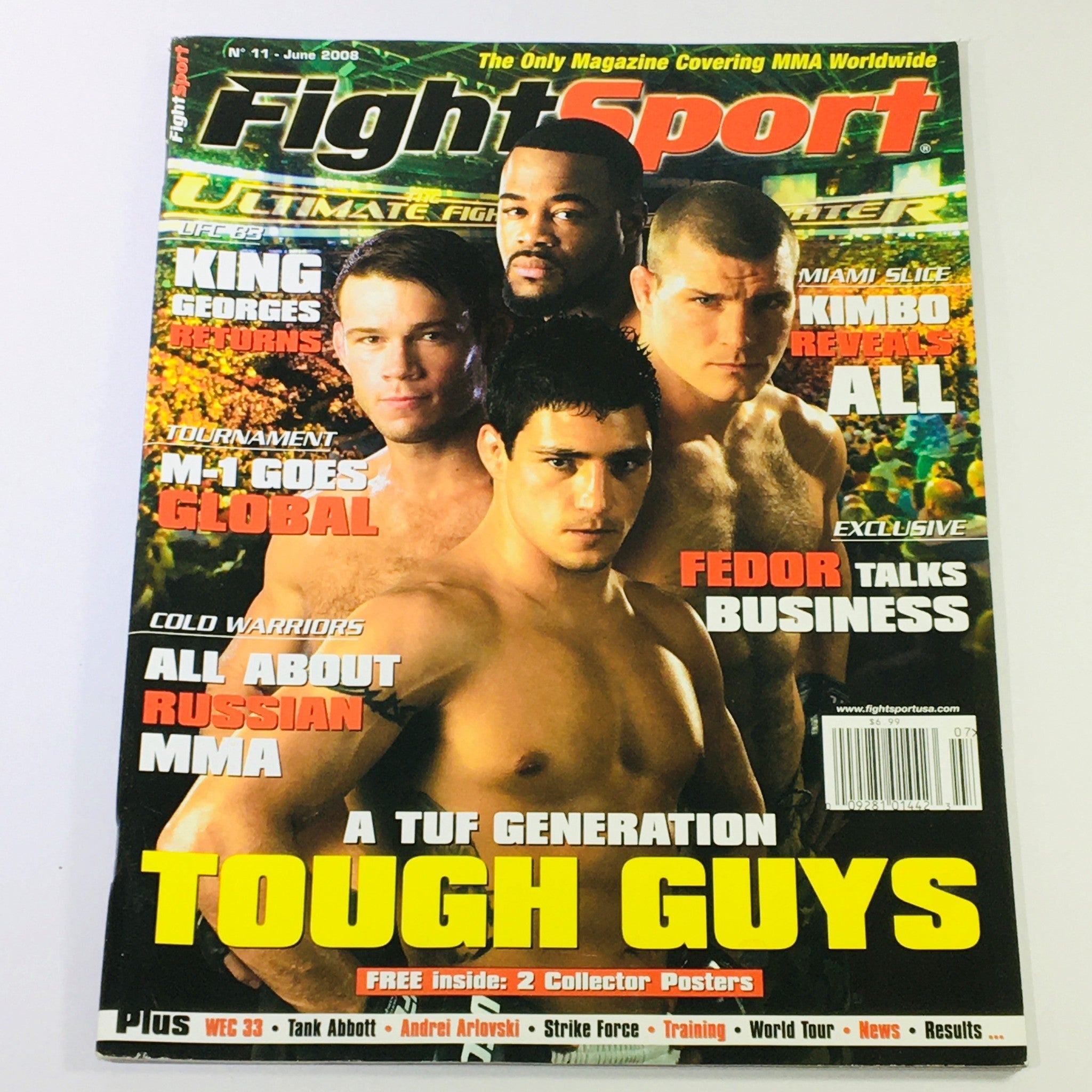 Fight Sport Magazine June 2008 #11 - King George, Tank Abbot & Andrei Arlovski