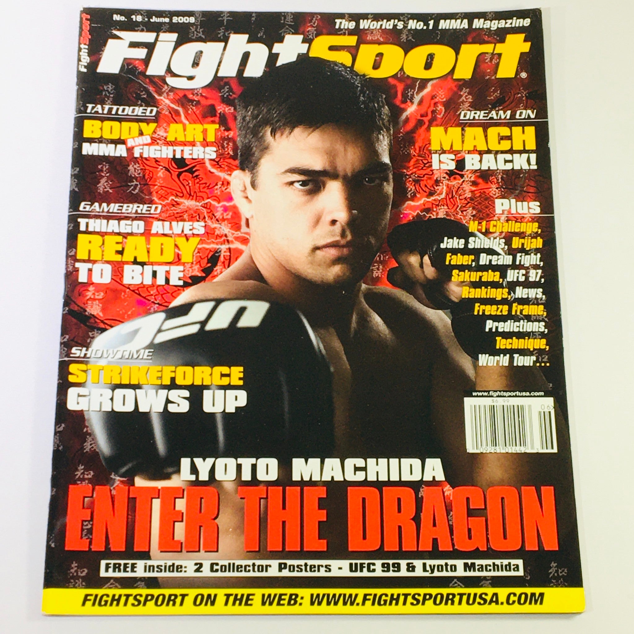 Fight Sport Magazine June 2009 #18 - Lyoto Machida, Jake Shields & Thiago Alves
