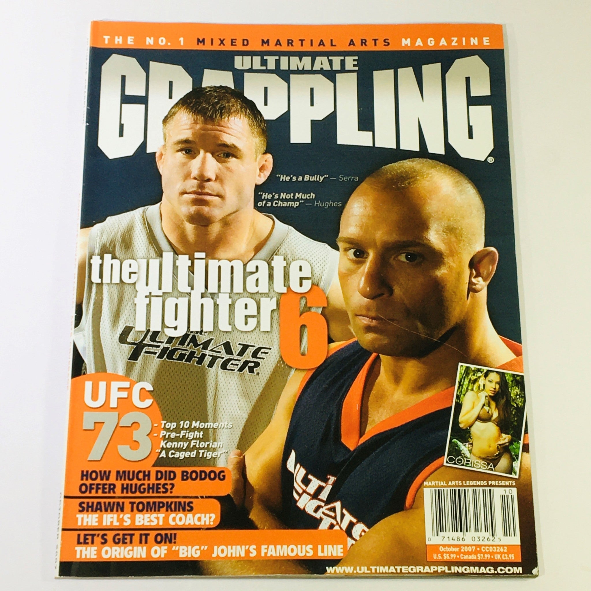 Ultimate Grappling MMA Magazine October 2007 - Matt Serra and Matt Hughes