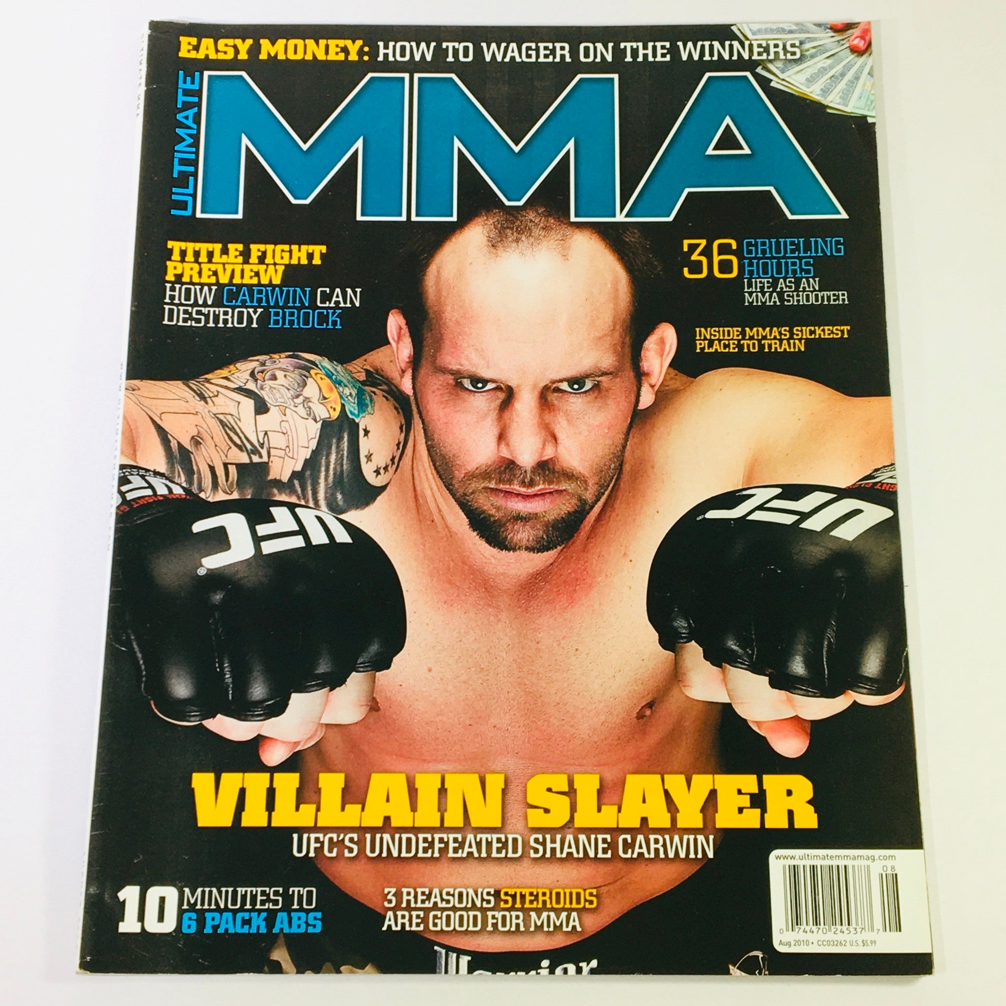 Ultimate MMA Magazine August 2010 - Willain Slayer, Shane Carwin & Brock Lesnar