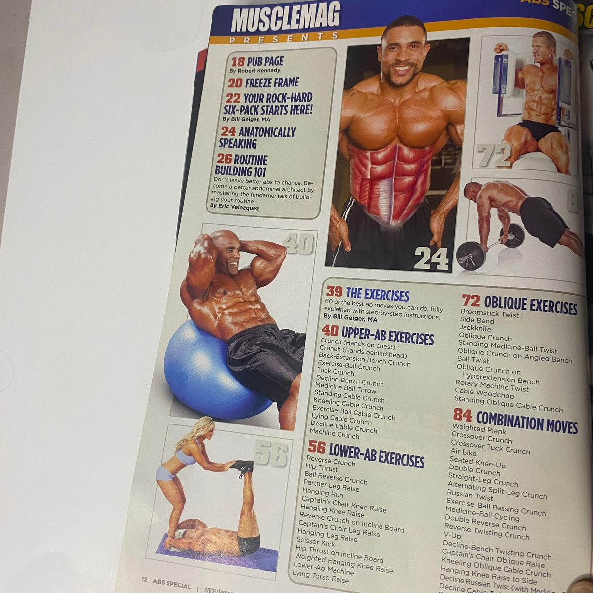 MuscleMag Summer 2011 Abs Special Magazine