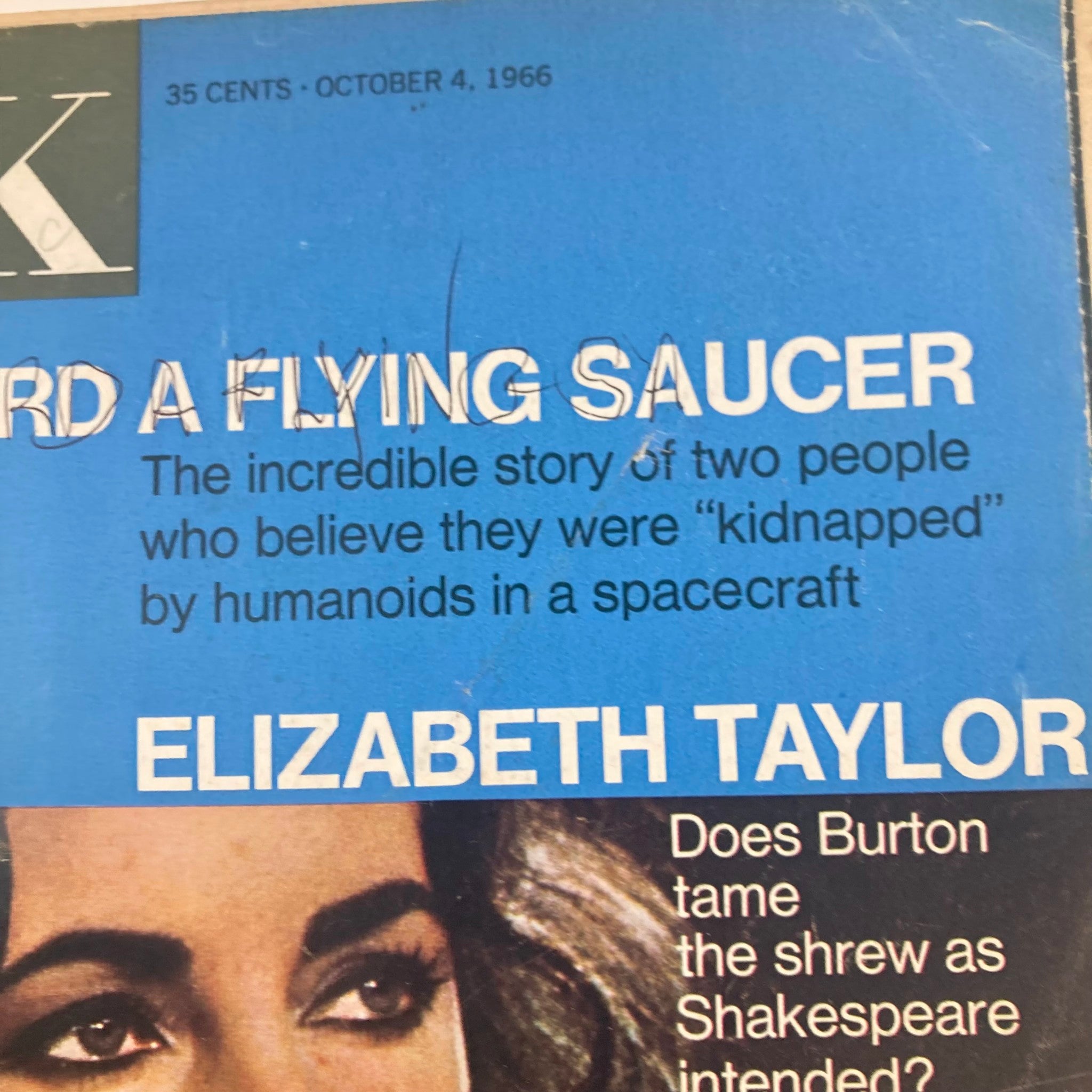 REVTG Look Magazine October 4 1966 Vol 30 No. 20 Elizabeth Taylor by Robert Penn
