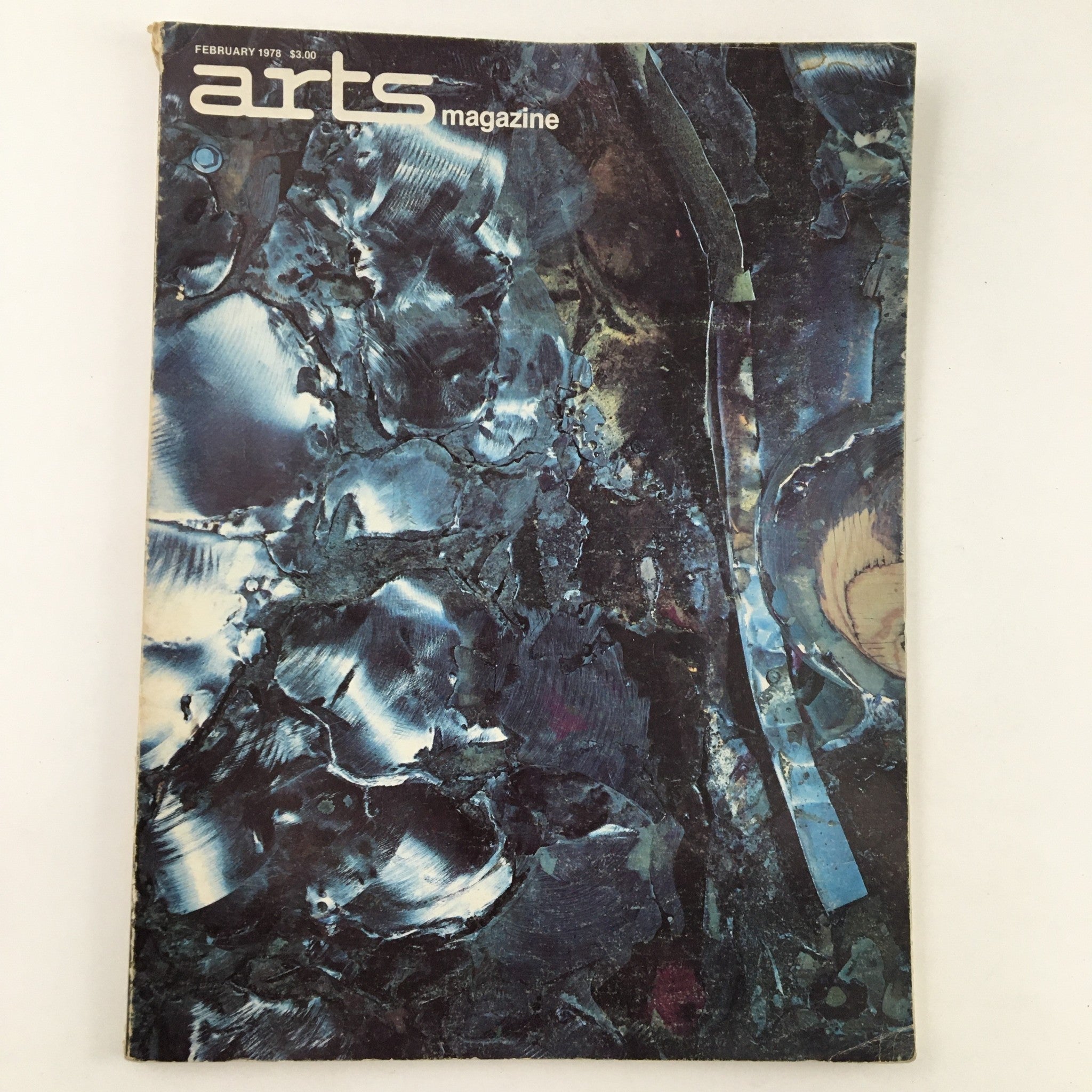 Arts Magazine February 1978 Gordon Newton Roan (Detail 1977) No Label