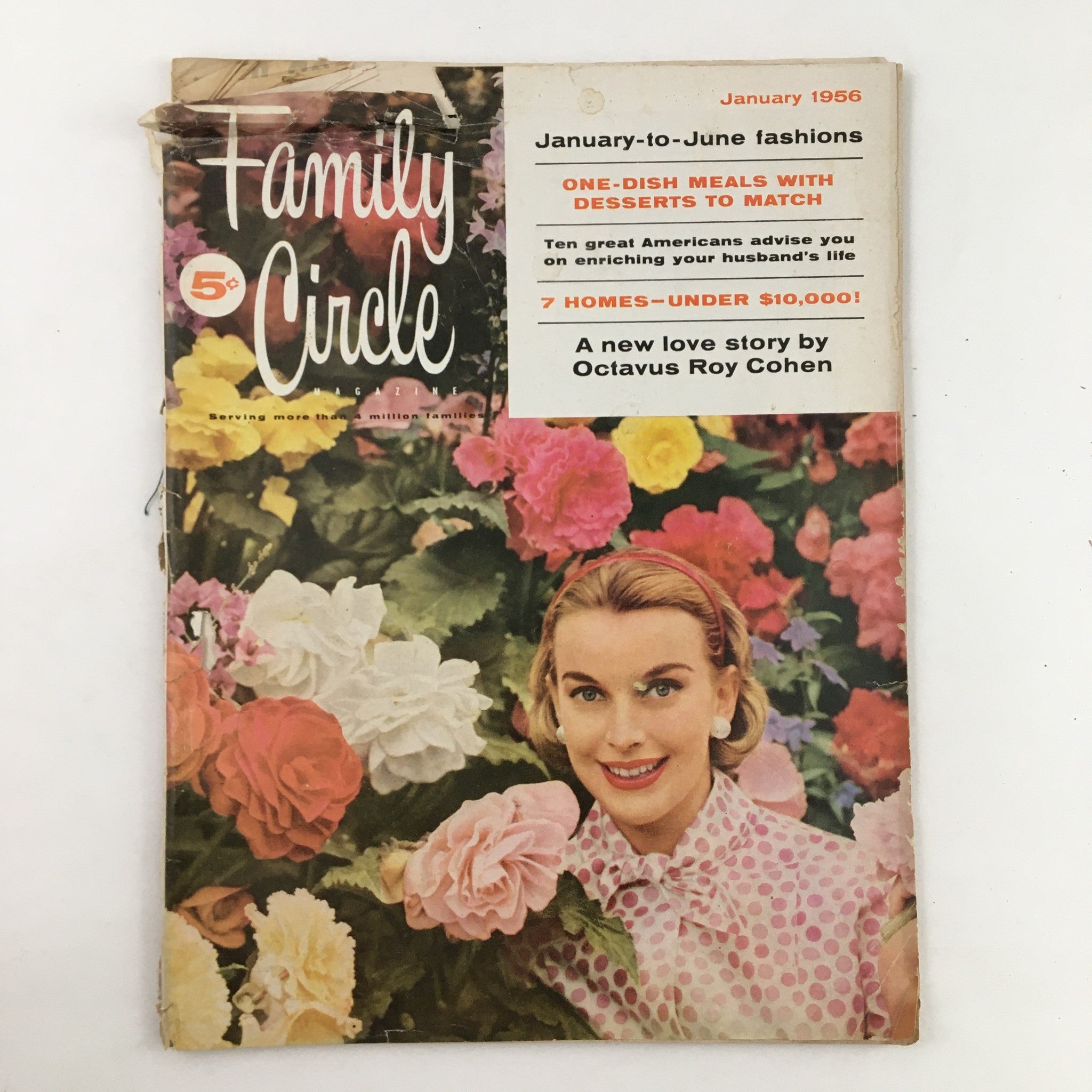 Family Circle Magazine January 1956 January-to-June Fashions Feature No Label