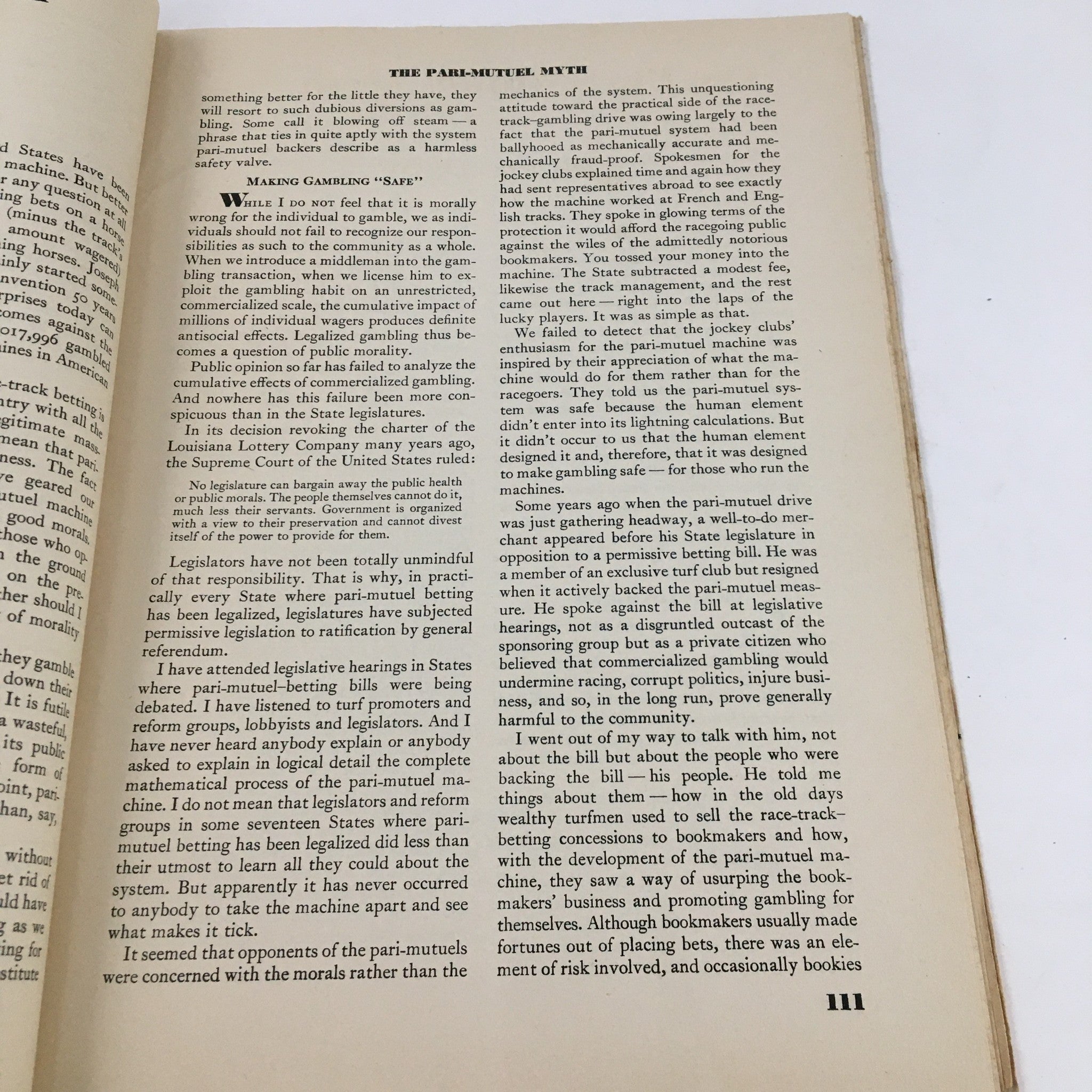 Forum and Century September 1938 Cleveland, A City Collapses Walter Abbott