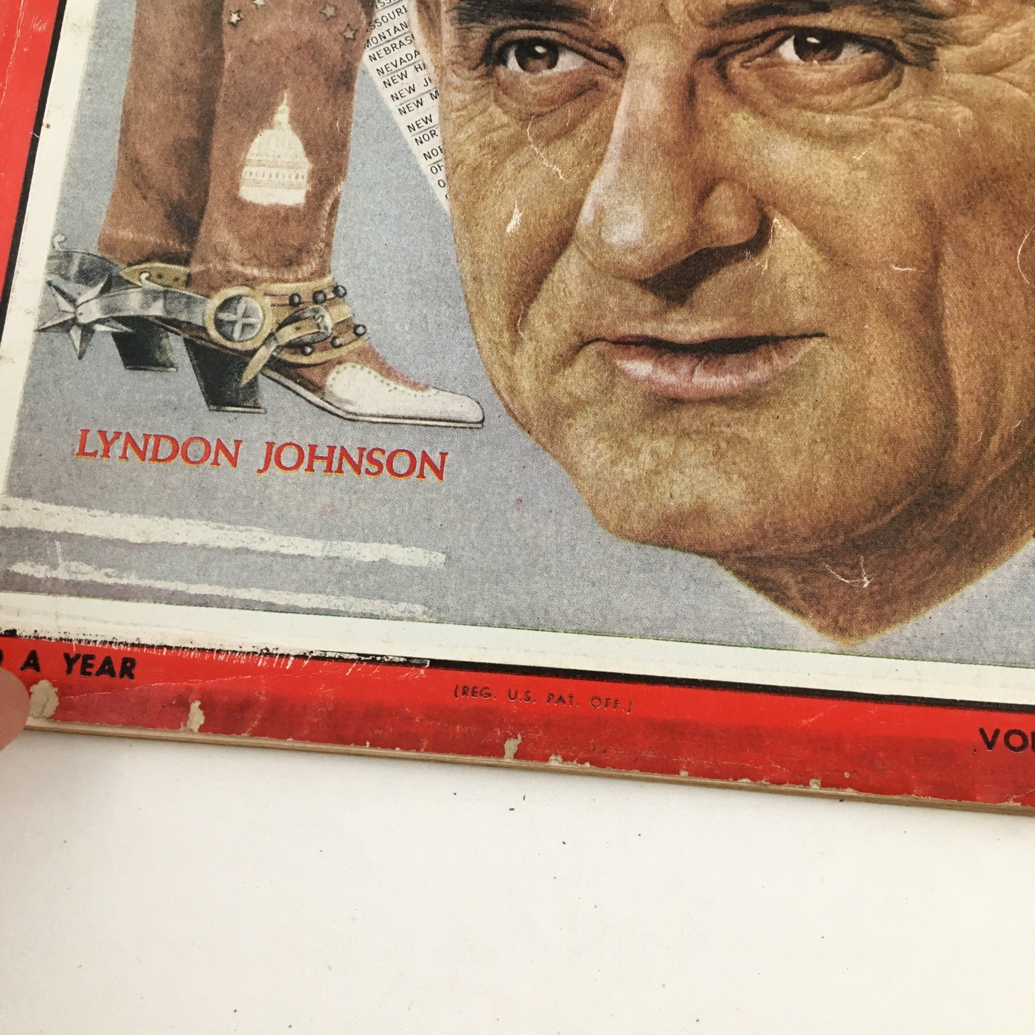 Time Magazine July 18 1960 Vol. 76 No. 3 Lyndon Johnson Democrats in Los Angeles