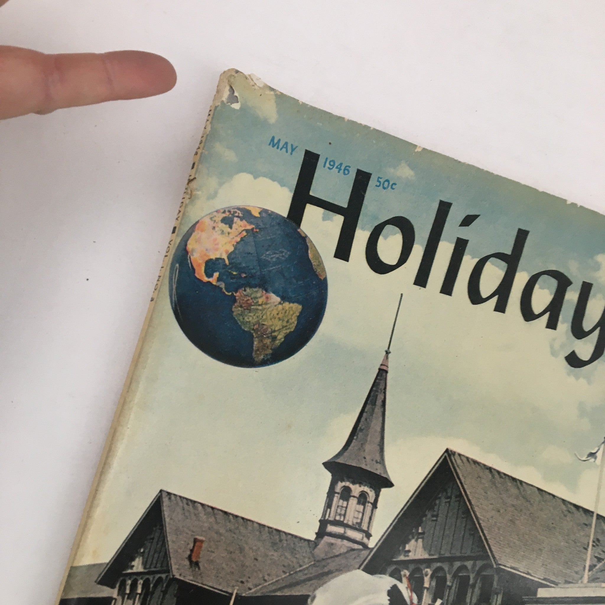 Holiday Magazine May 1946 More Than A Horse Race in Louisville No Label