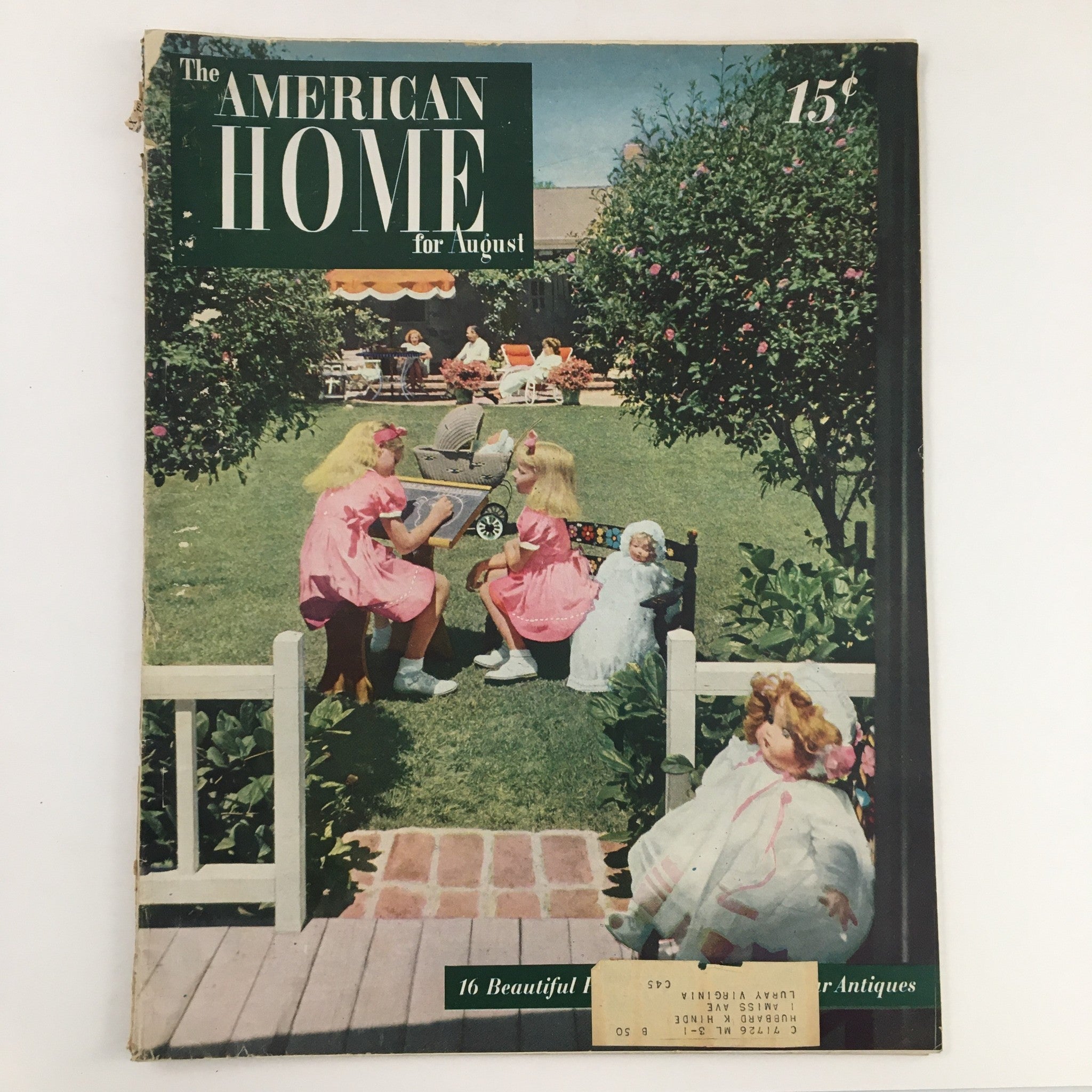 The American Home Magazine August 1947 Make Heirlooms of Those Auction Bargains