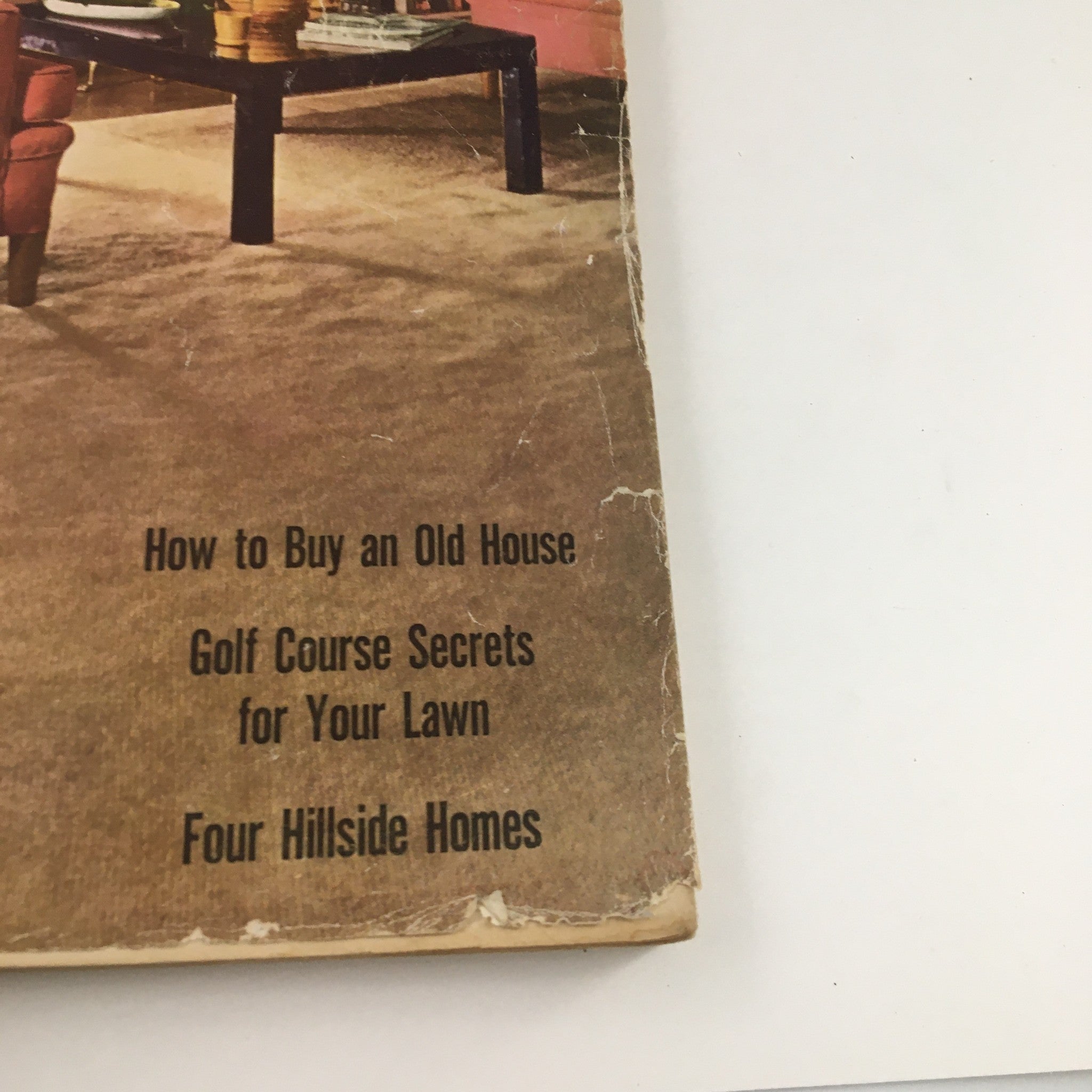 Better Homes & Gardens October 1947 Golf Course Secrets For Your Lawn No Label